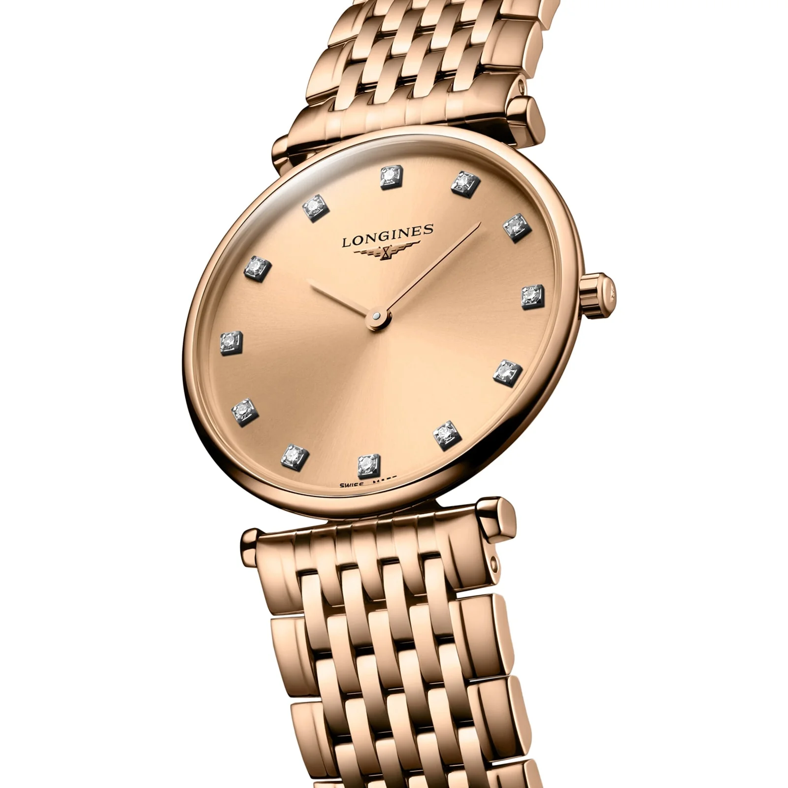 La Grande Classique de LONGINES | 29mm, Two-Tone Steel & PVD Rose Gold, Diamond Pink Dial - Image 3