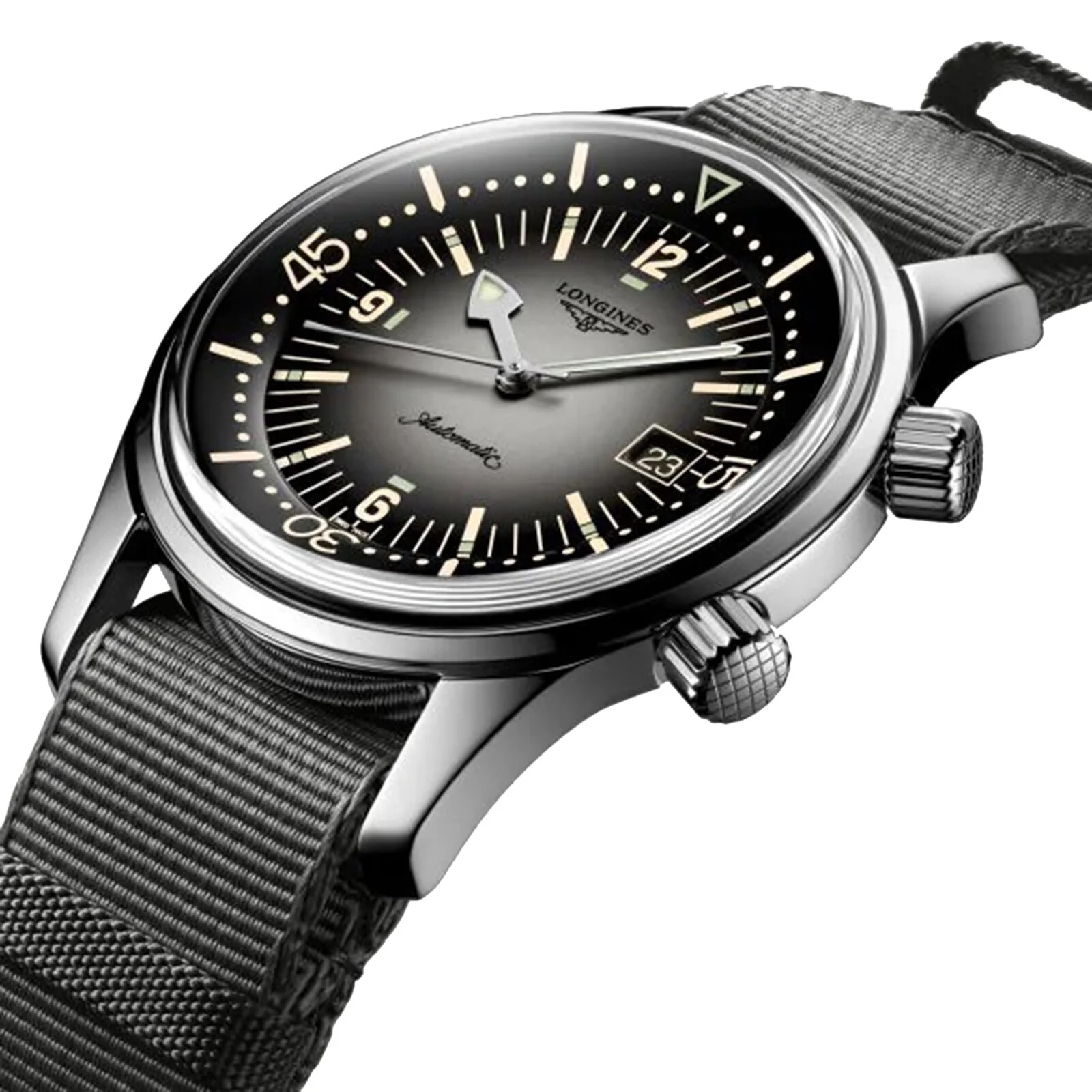 Legend Diver | 42mm, Steel, CANVAS, Grey Dial - Image 2