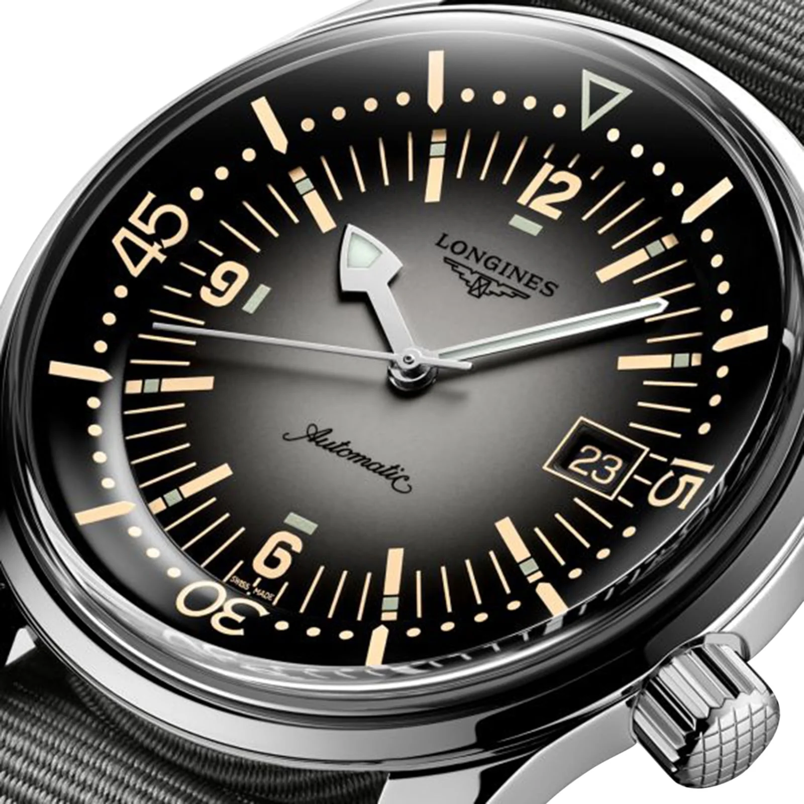 Legend Diver | 42mm, Steel, CANVAS, Grey Dial - Image 3