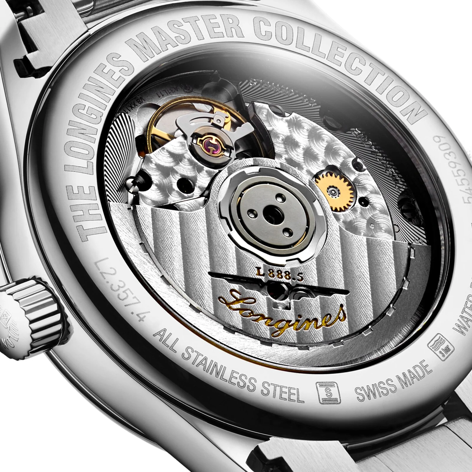 Master Collection | 34mm, Steel, Silver Dial, Ref. L23574736 - Image 6