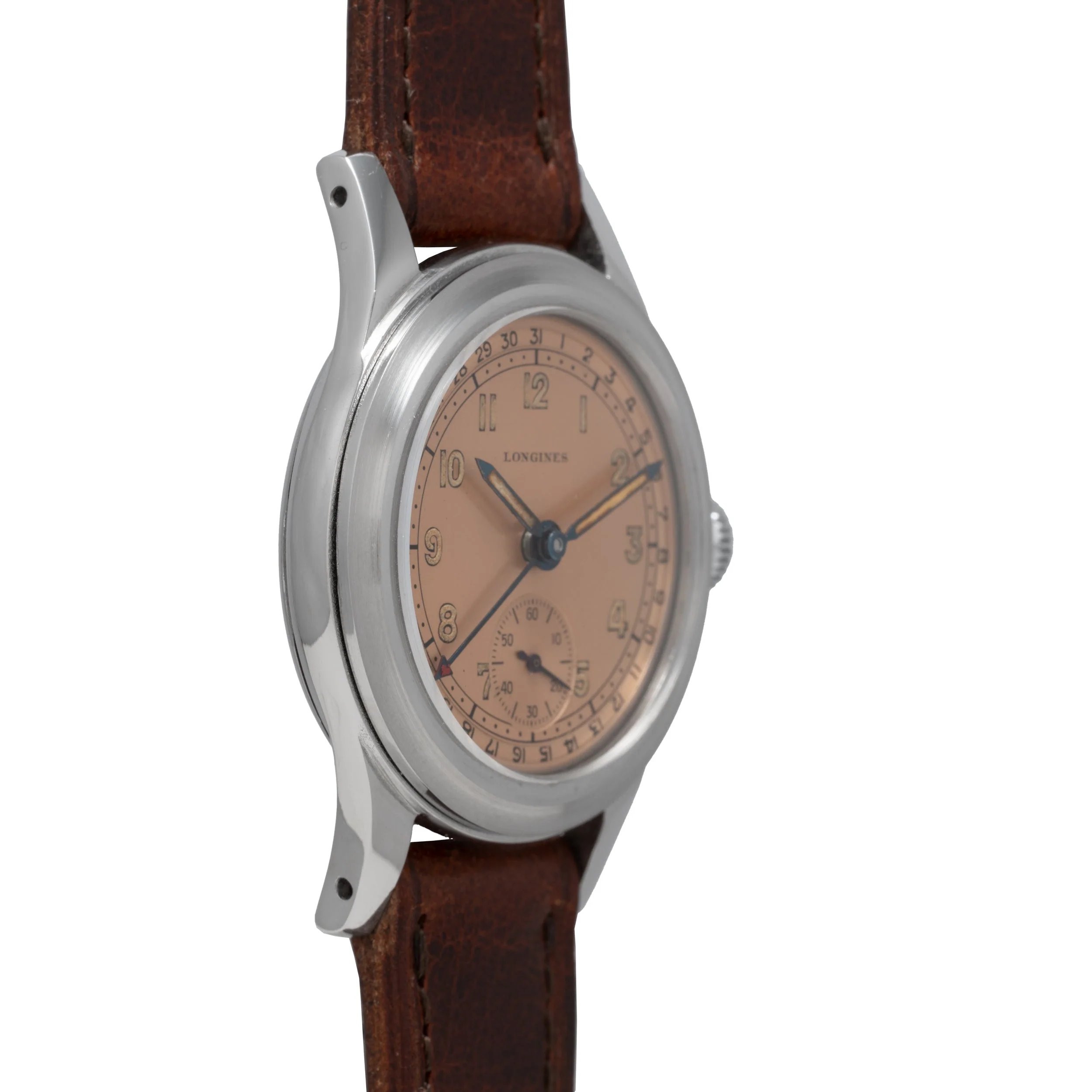 Longines 'Salmon' Pointer Date - Image 3
