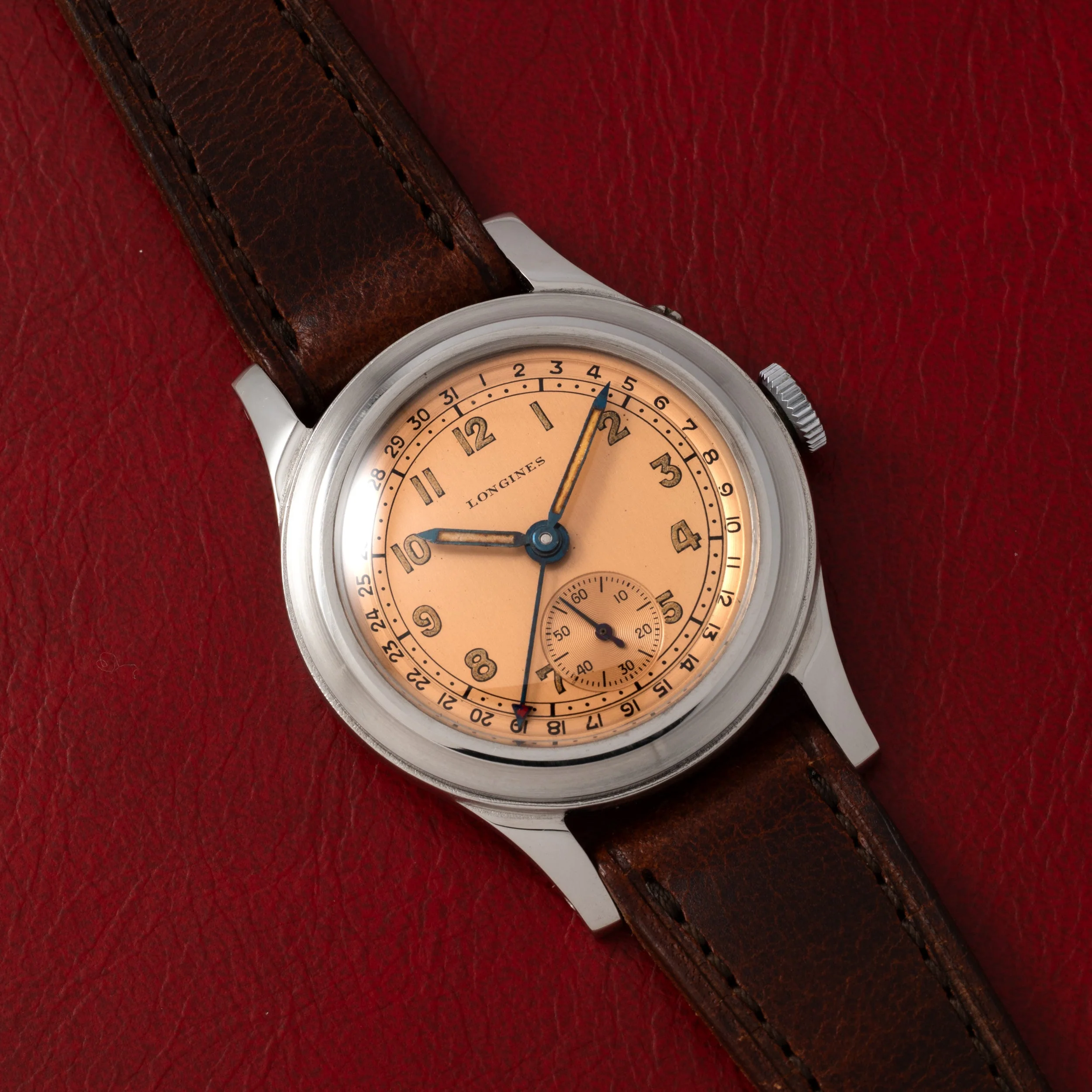 Longines 'Salmon' Pointer Date - Image 5