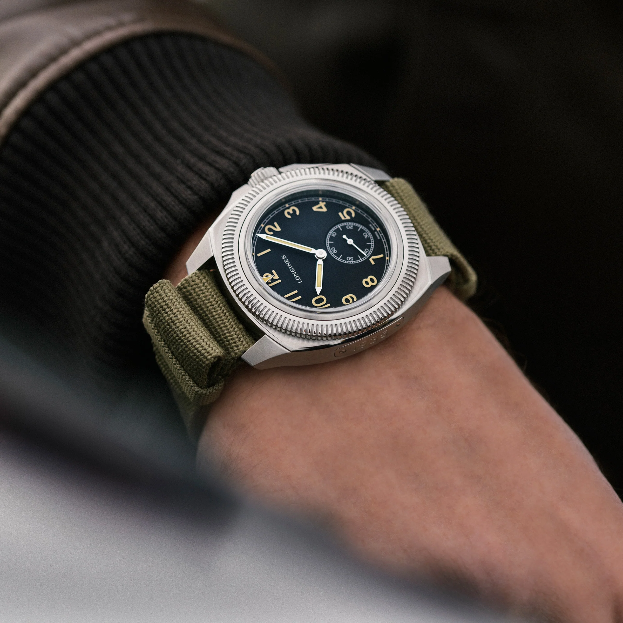 Pilot Majetek | 43mm, Steel, Leather, Black Dial - Image 6