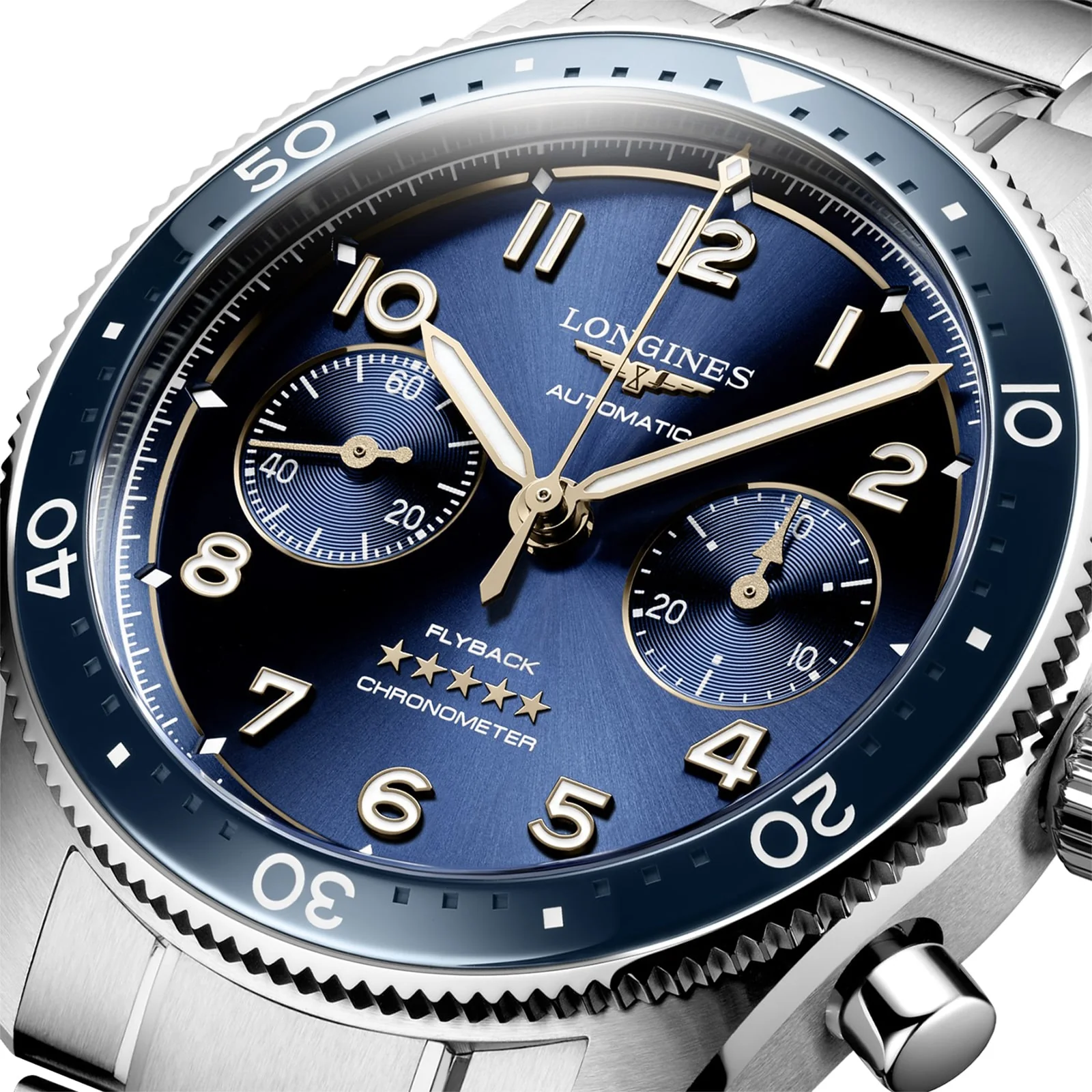 Spirit Flyback | 42mm, Steel, Blue Dial - Image 5