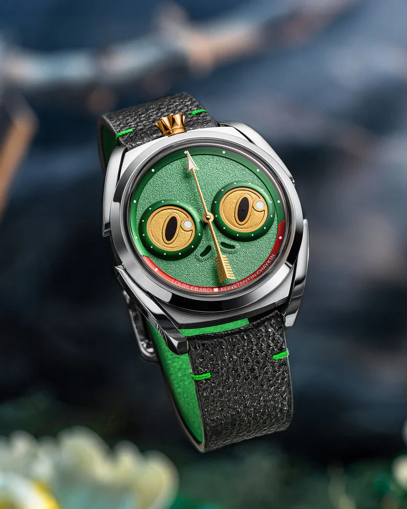 Le Régulateur LE X Konstantin Chaykin Unfrogettable Green | 40mm, Steel, Leather, Green Dial - Image 3