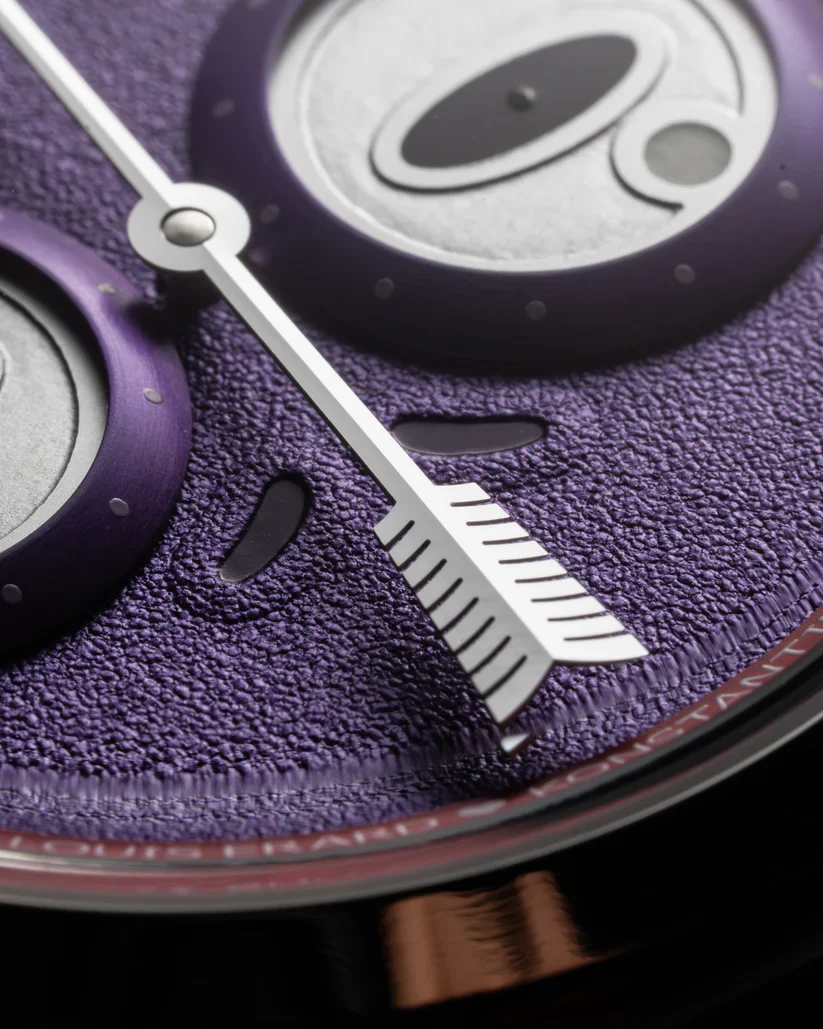 Le Régulateur LE X Konstantin Chaykin Unfrogettable Purple | 40mm, Steel, Leather, Purple Dial - Image 2