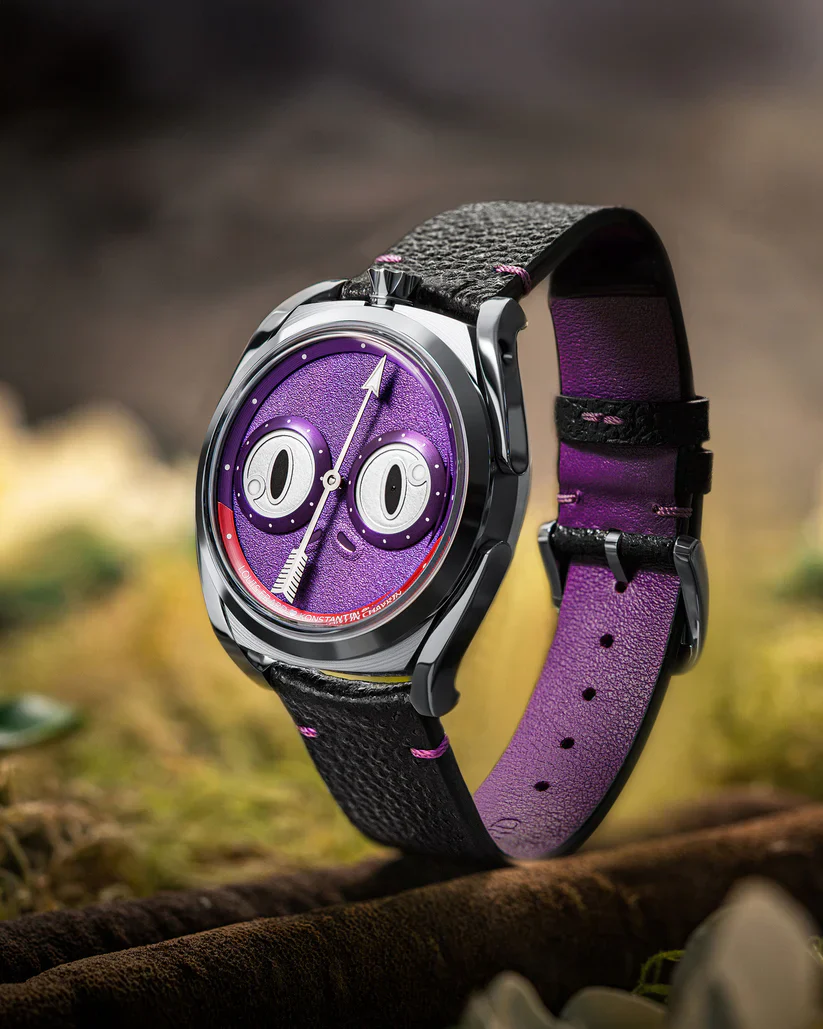 Le Régulateur LE X Konstantin Chaykin Unfrogettable Purple | 40mm, Steel, Leather, Purple Dial - Image 3
