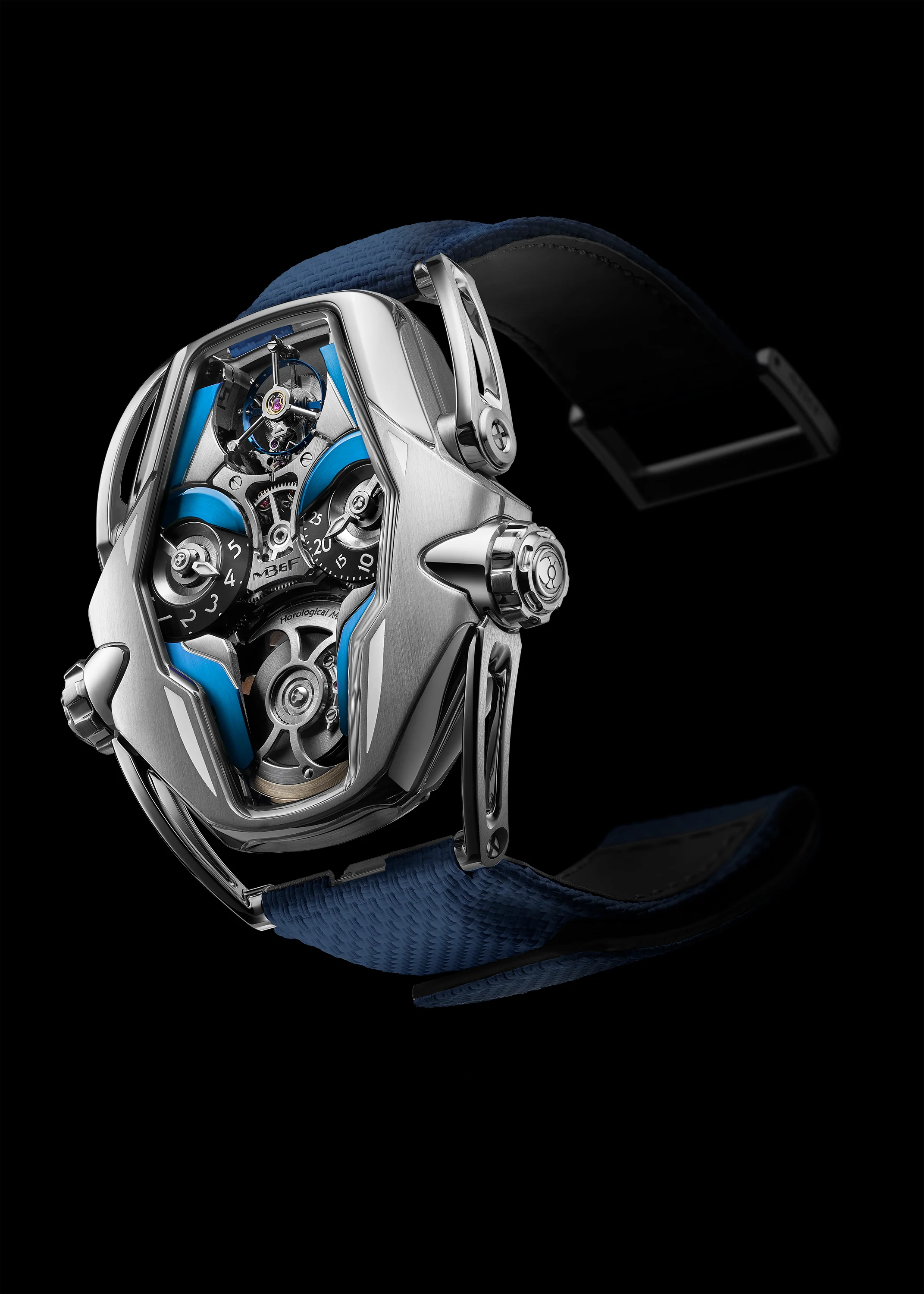 HM12 Guardian | 49mm, Blue, Mens Watch - Image 10