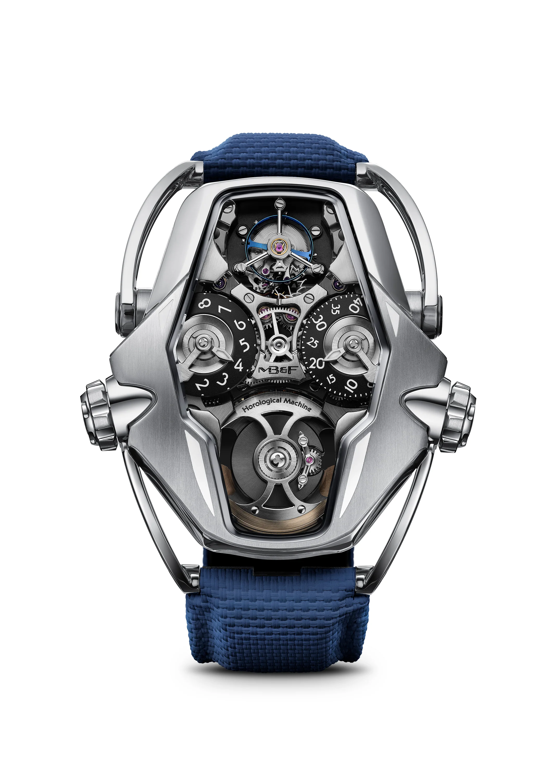 HM12 Guardian | 49mm, Blue, Mens Watch - Image 2