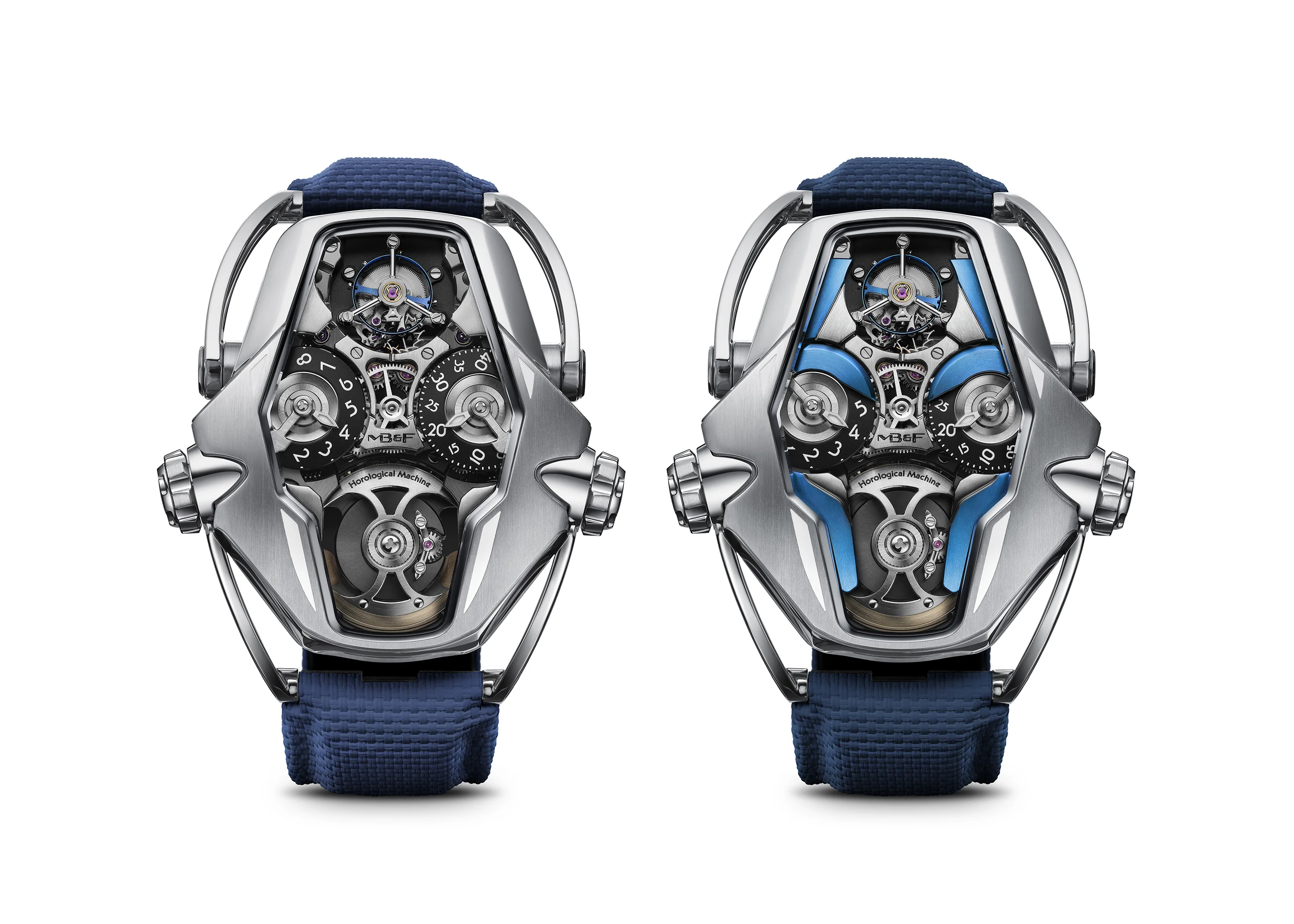 HM12 Guardian | 49mm, Blue, Mens Watch - Image 3