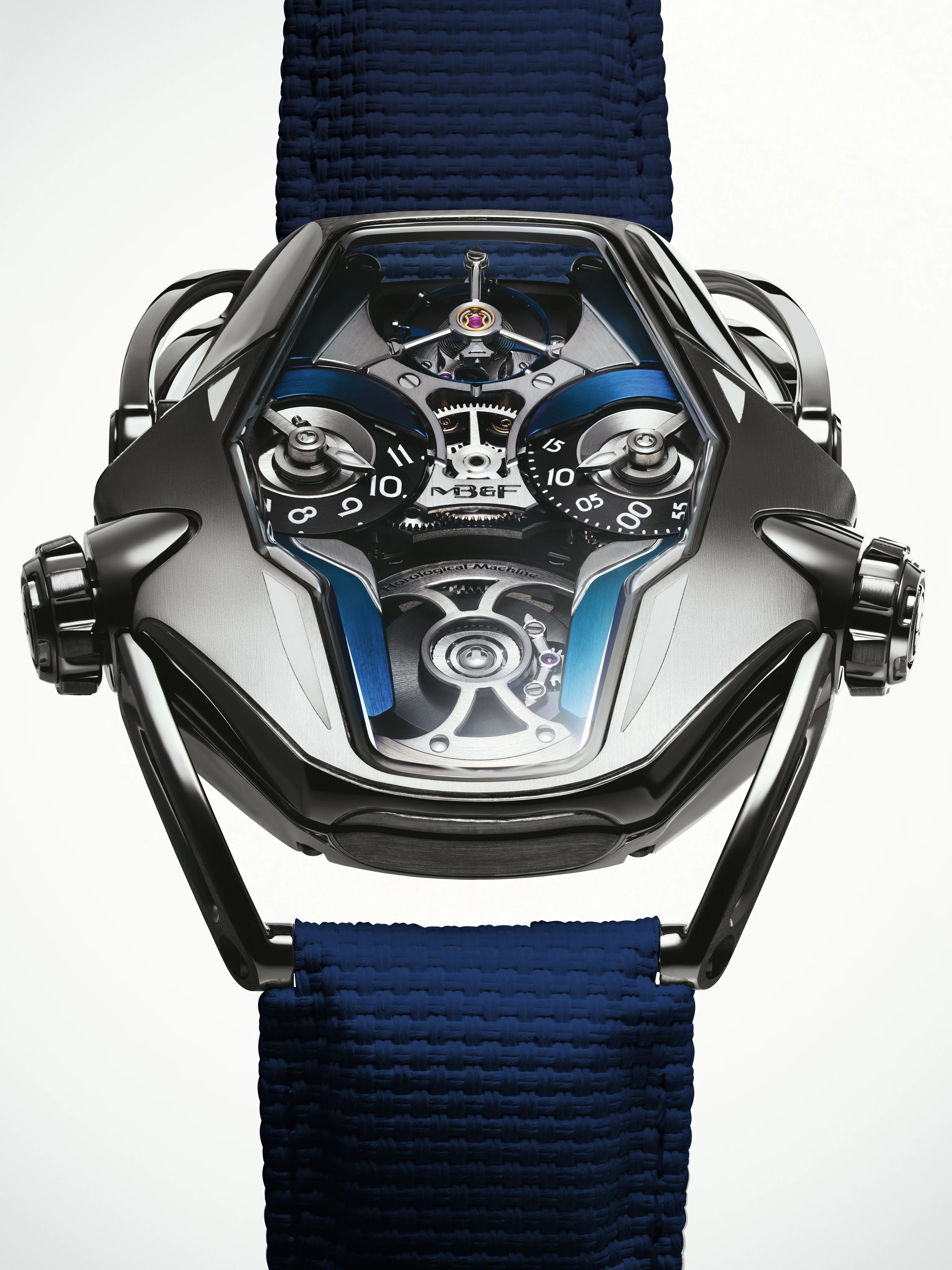 HM12 Guardian | 49mm, Blue, Mens Watch - Image 7