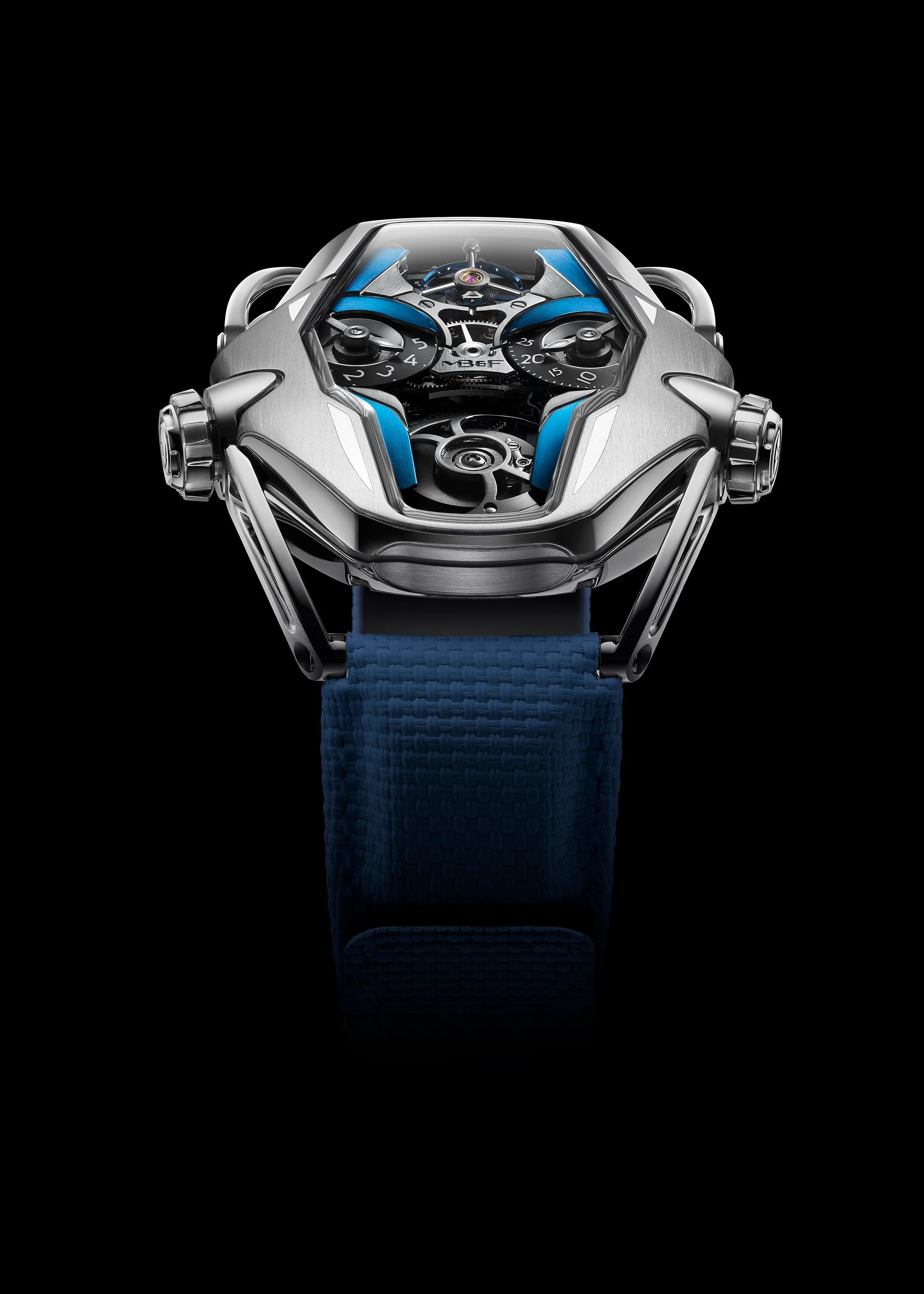 HM12 Guardian | 49mm, Blue, Mens Watch - Image 8