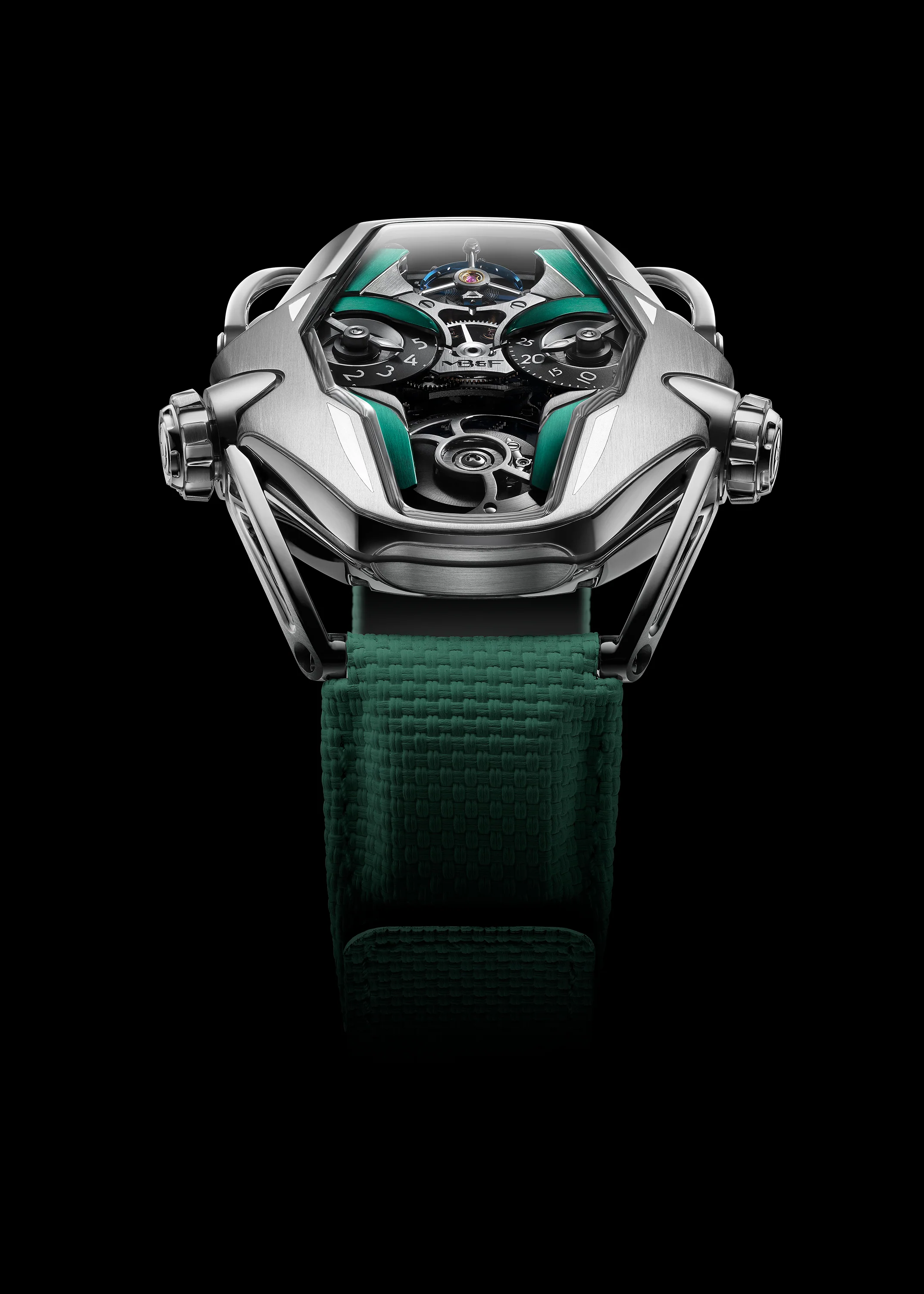 HM12 Guardian | 49mm, Green, Mens Watch - Image 11