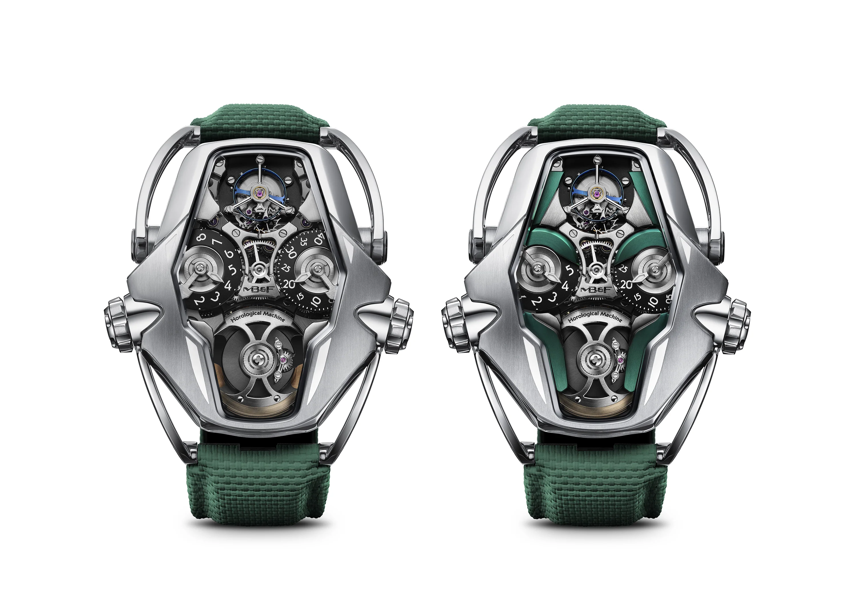HM12 Guardian | 49mm, Green, Mens Watch - Image 3