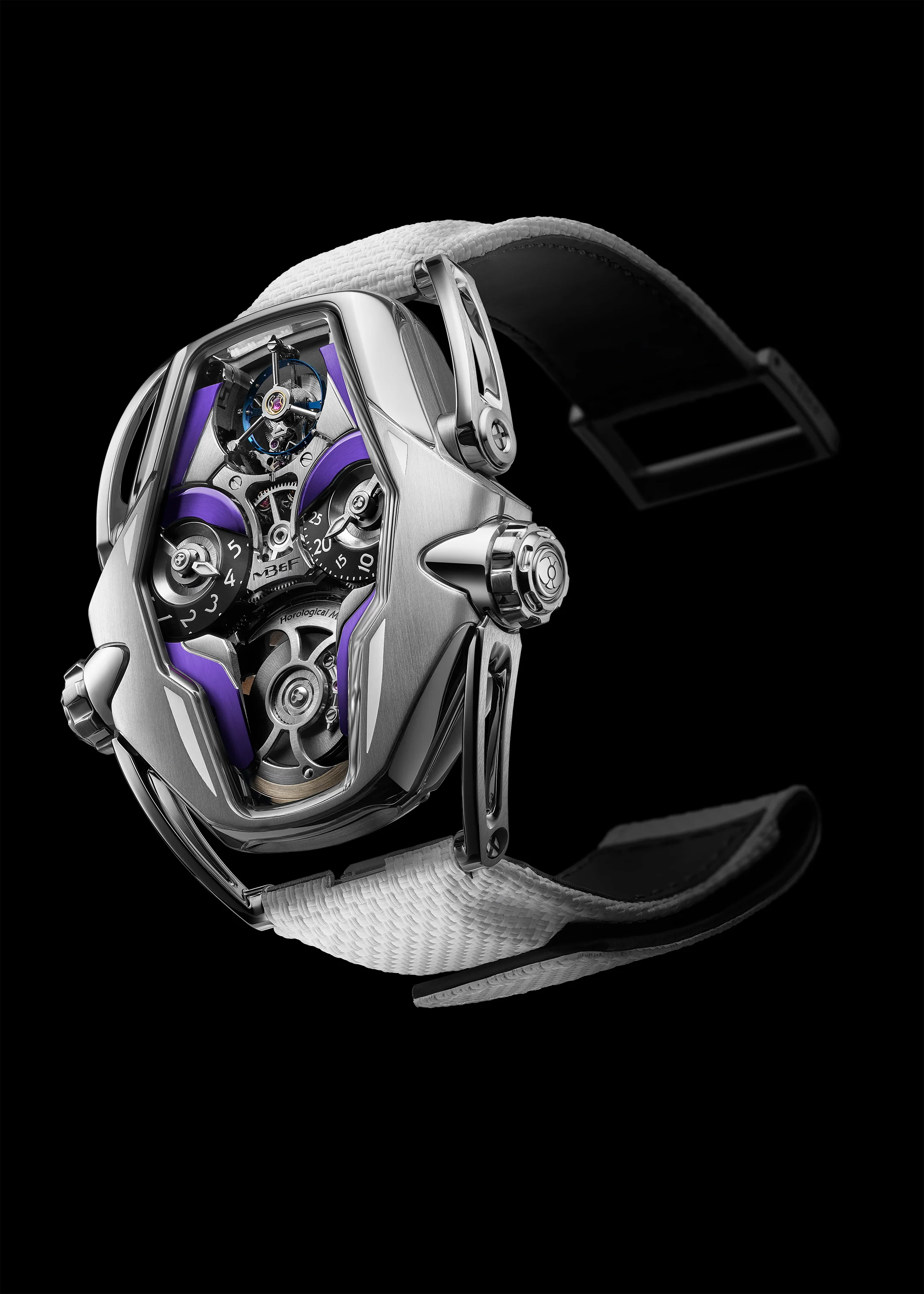 HM12 Guardian | 49mm, Purple, Mens Watch - Image 8