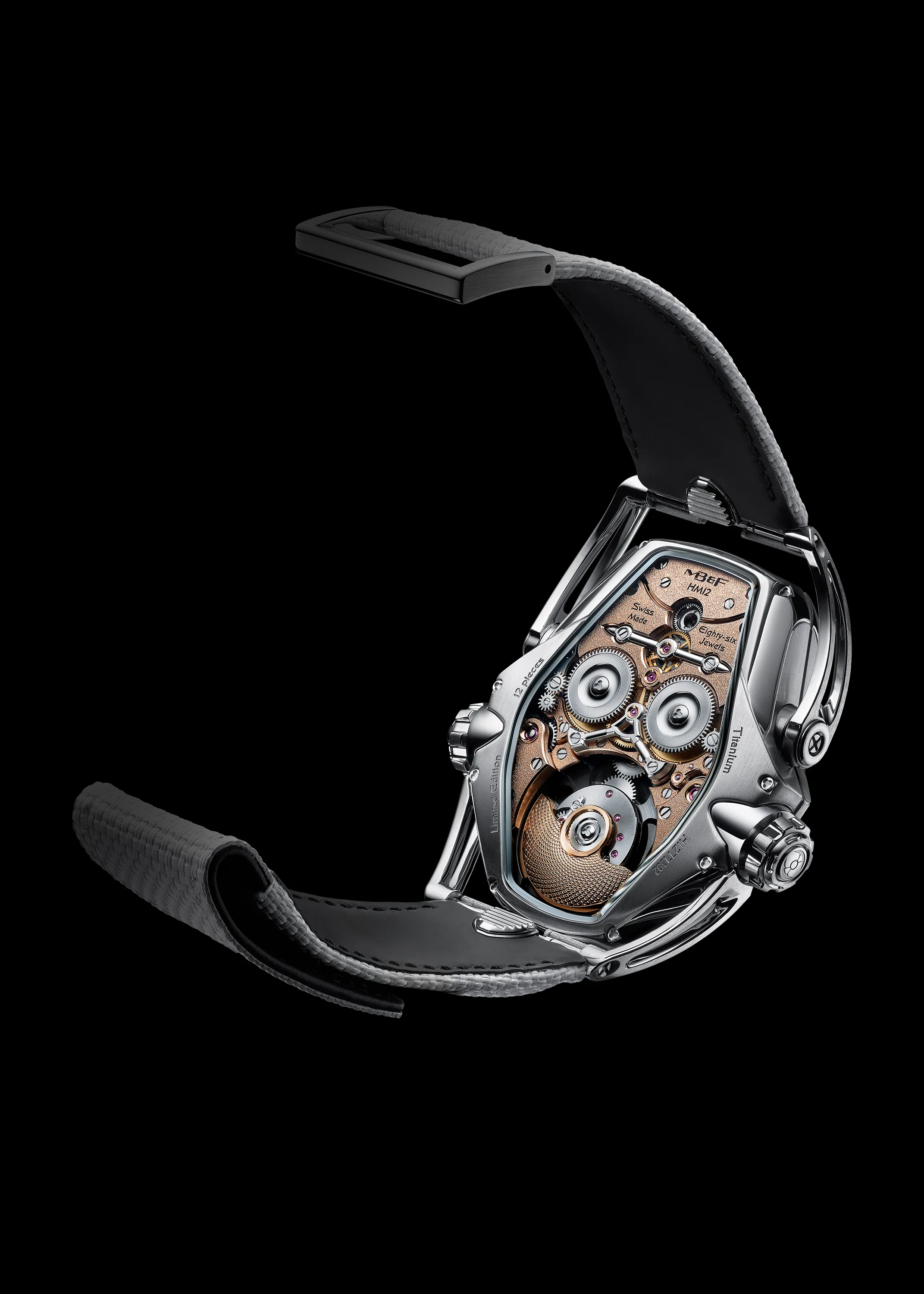 HM12 Guardian | 49mm, Purple, Mens Watch - Image 9
