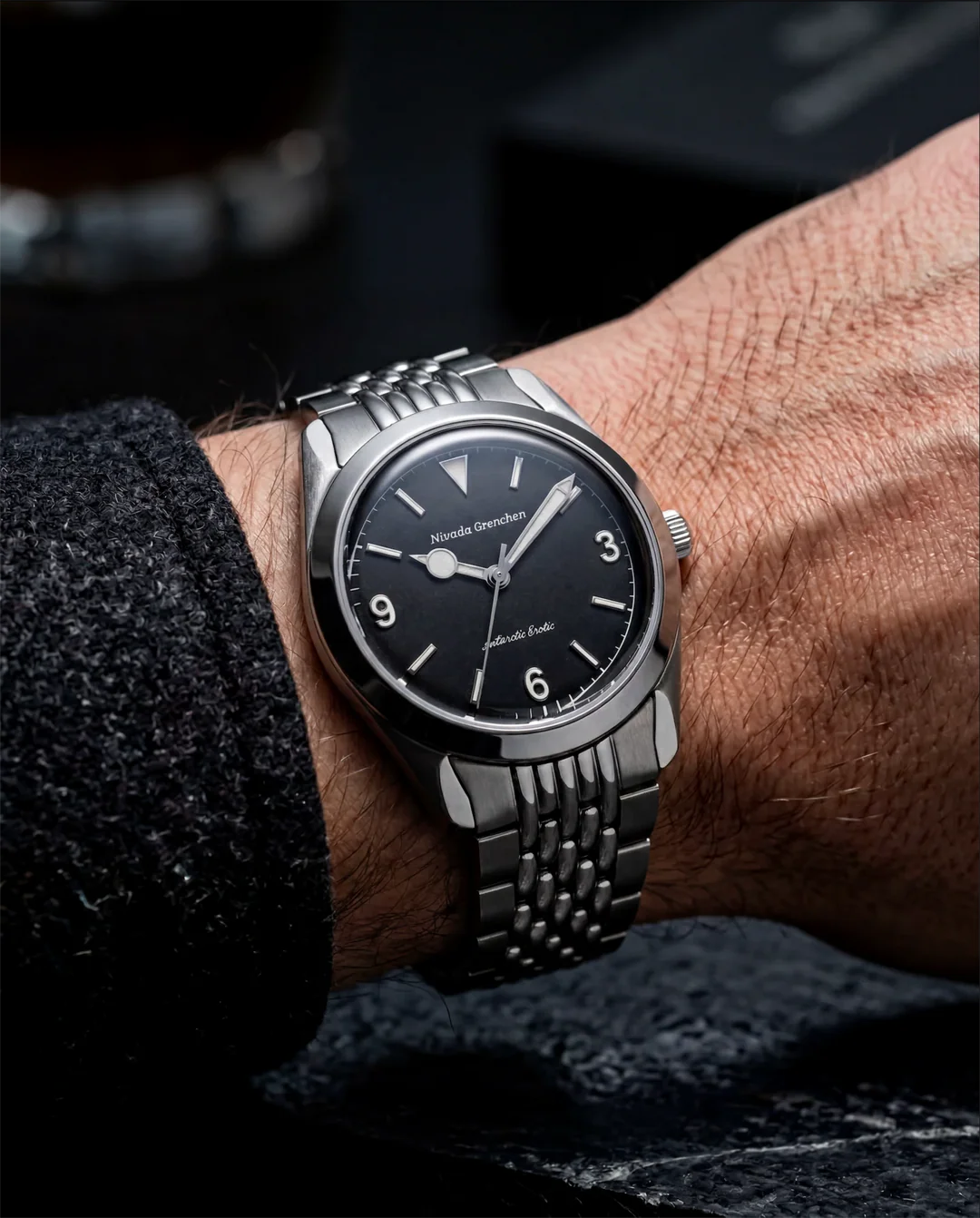 Antarctic Erotic Black | 38mm Mens Watch - Image 3