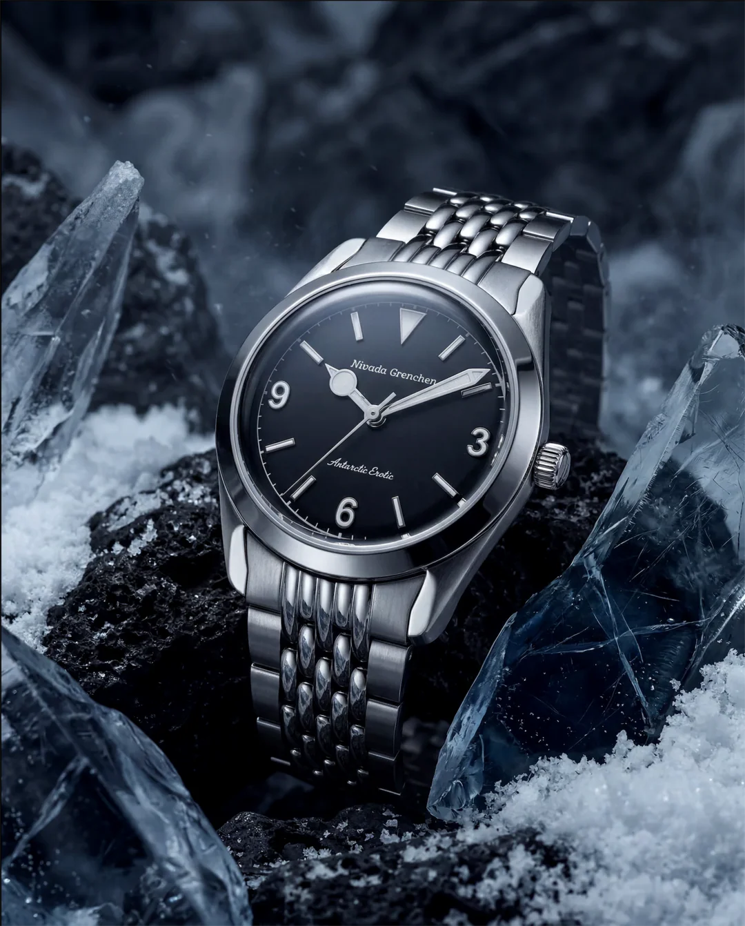 Antarctic Erotic Black | 38mm Mens Watch - Image 4