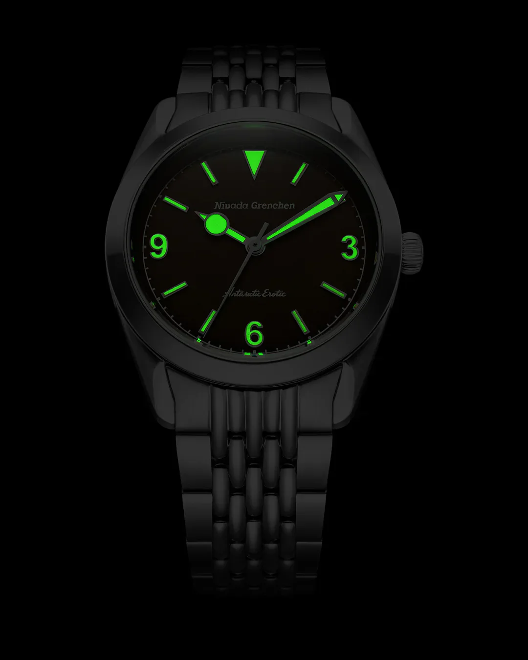 Antarctic Erotic Black | 38mm Mens Watch - Image 5
