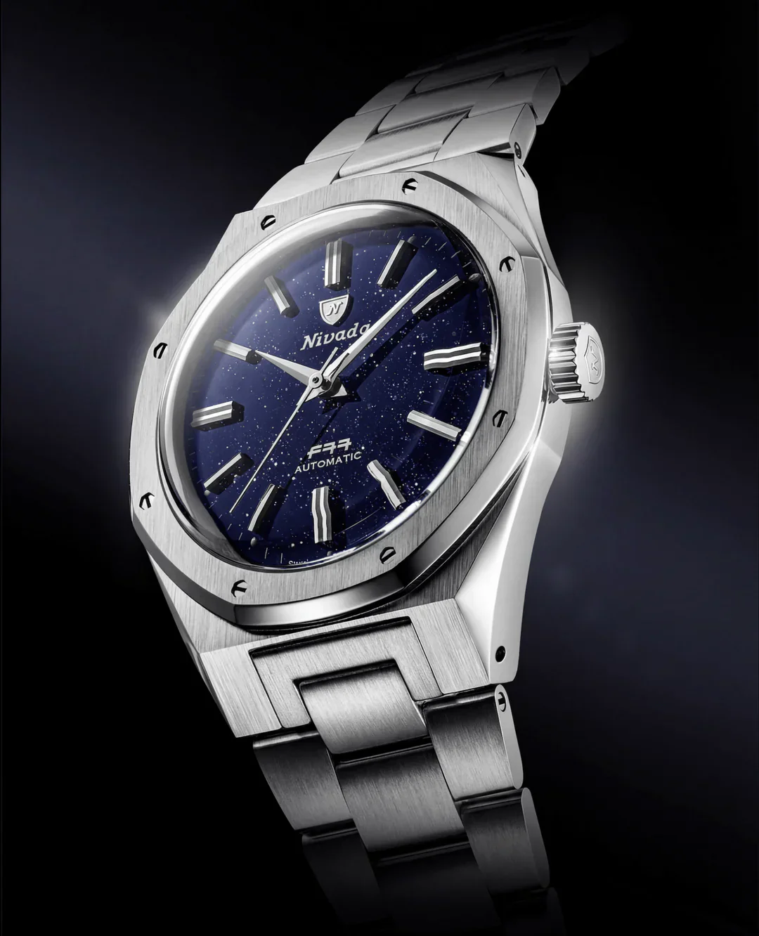 F77 SST Dark Blue Aventurine MK2 | 38mm, Mens Watch - Image 2