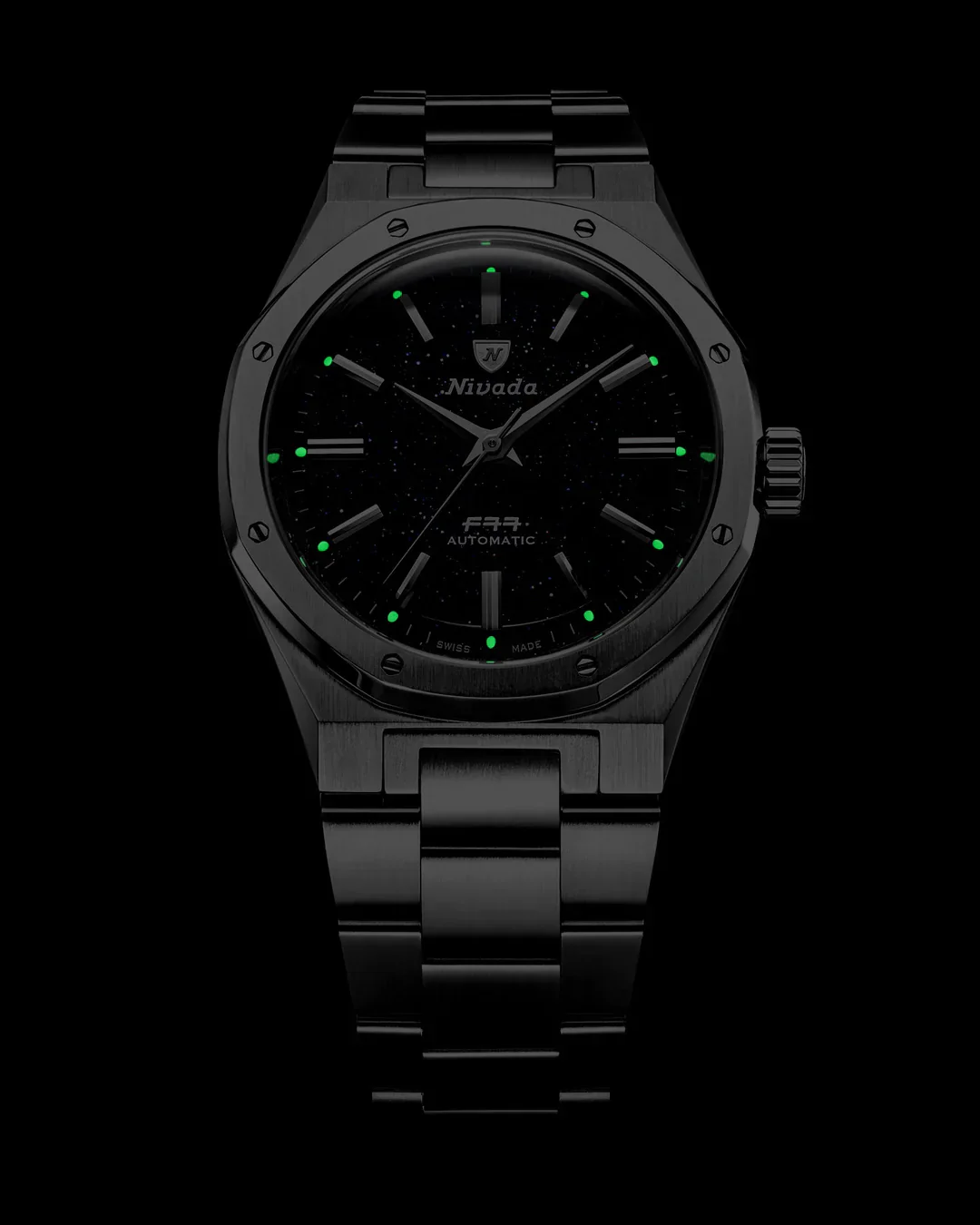 F77 SST Dark Blue Aventurine MK2 | 38mm, Mens Watch - Image 4