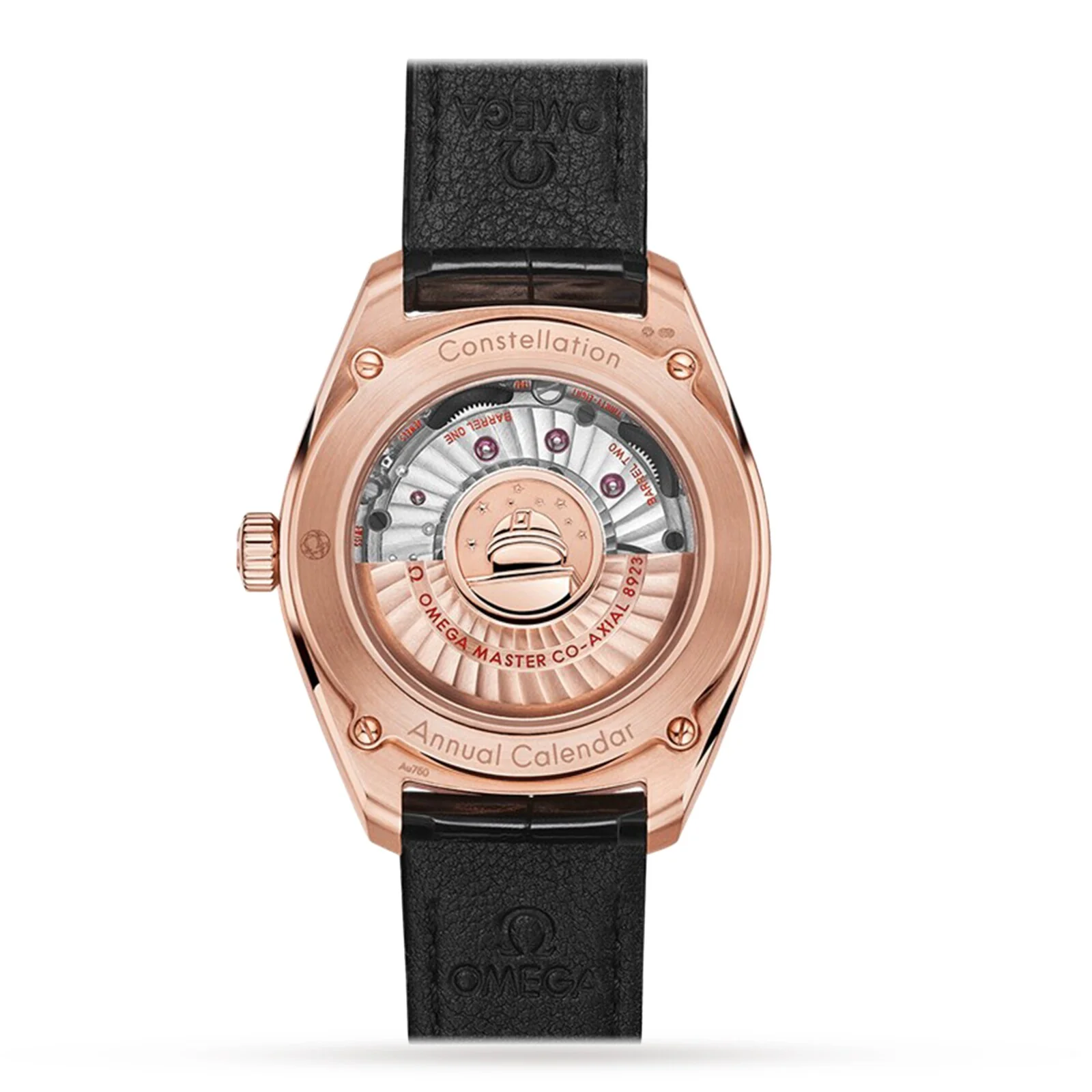 Constellation Globemaster | 41mm, 18K Rose Gold, Alligator Leather - Image 2