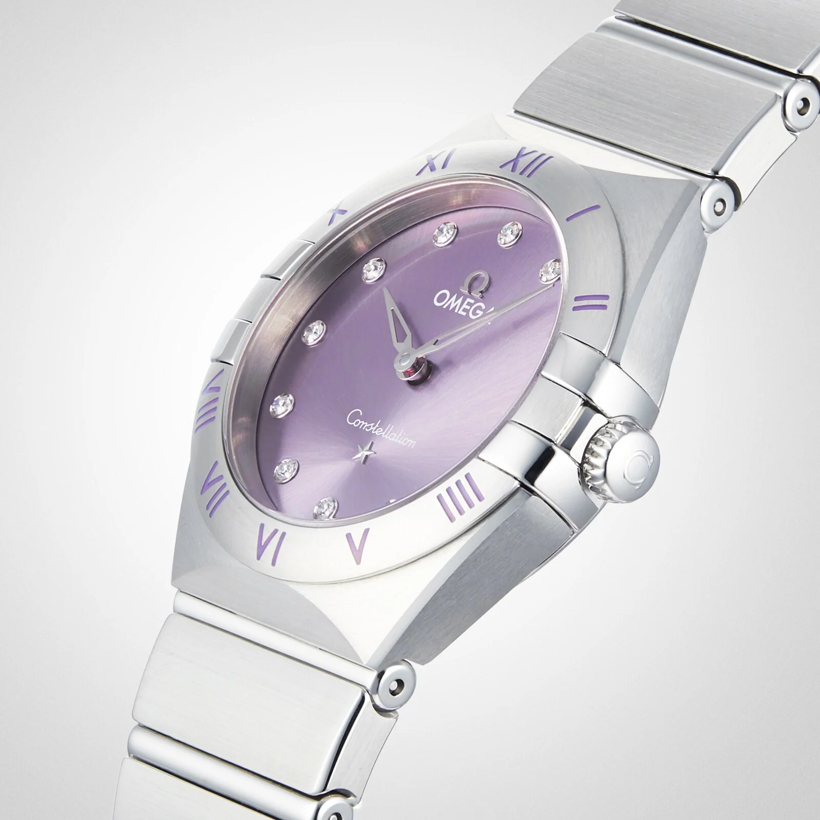 Constellation | 28mm, Steel, Diamond Purple Dial - Image 7