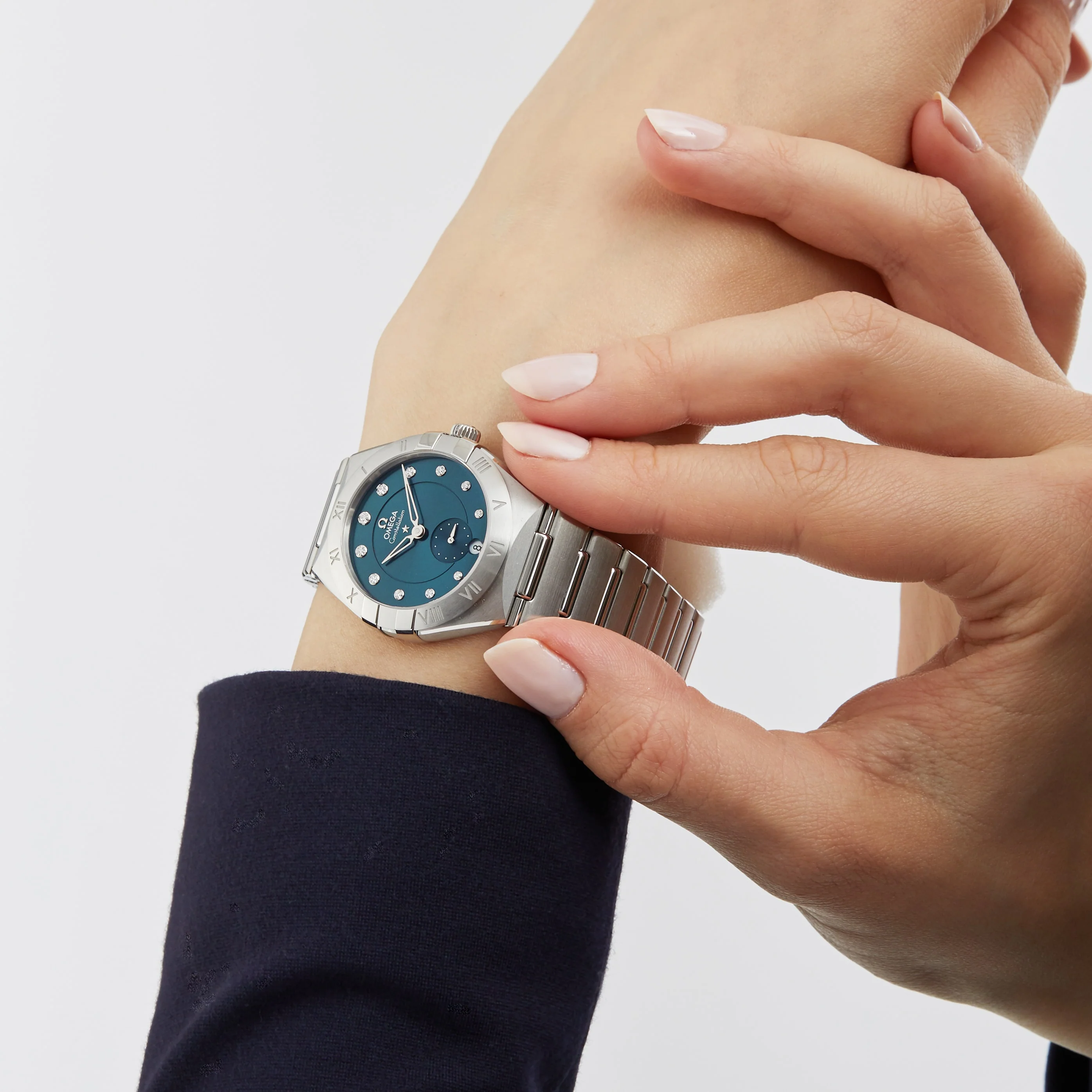 Constellation | 34mm, Steel, Diamond Blue Dial - Image 3