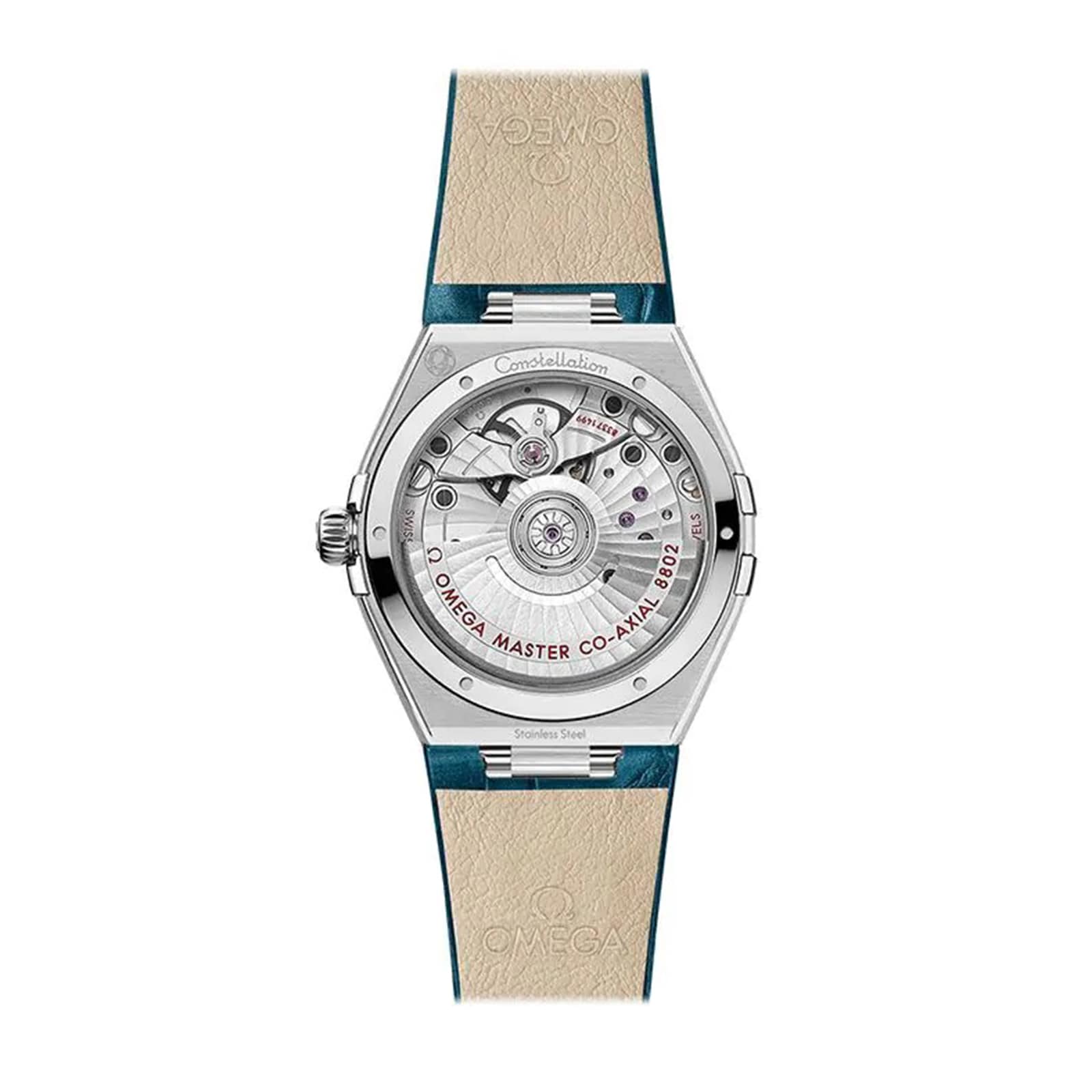 Constellation | 34mm, Steel, Alligator Leather, Diamond Blue Dial - Image 2