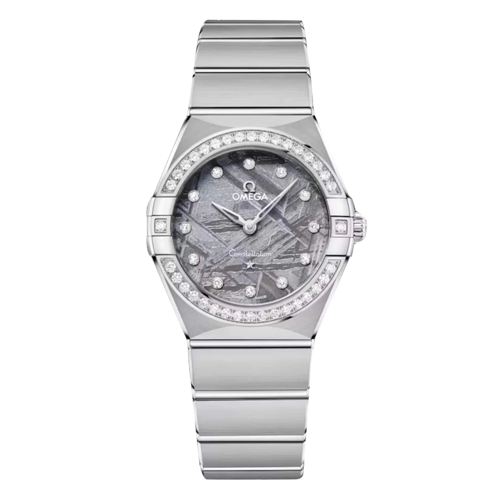 Constellation | 28mm, Steel, Diamond Grey Dial