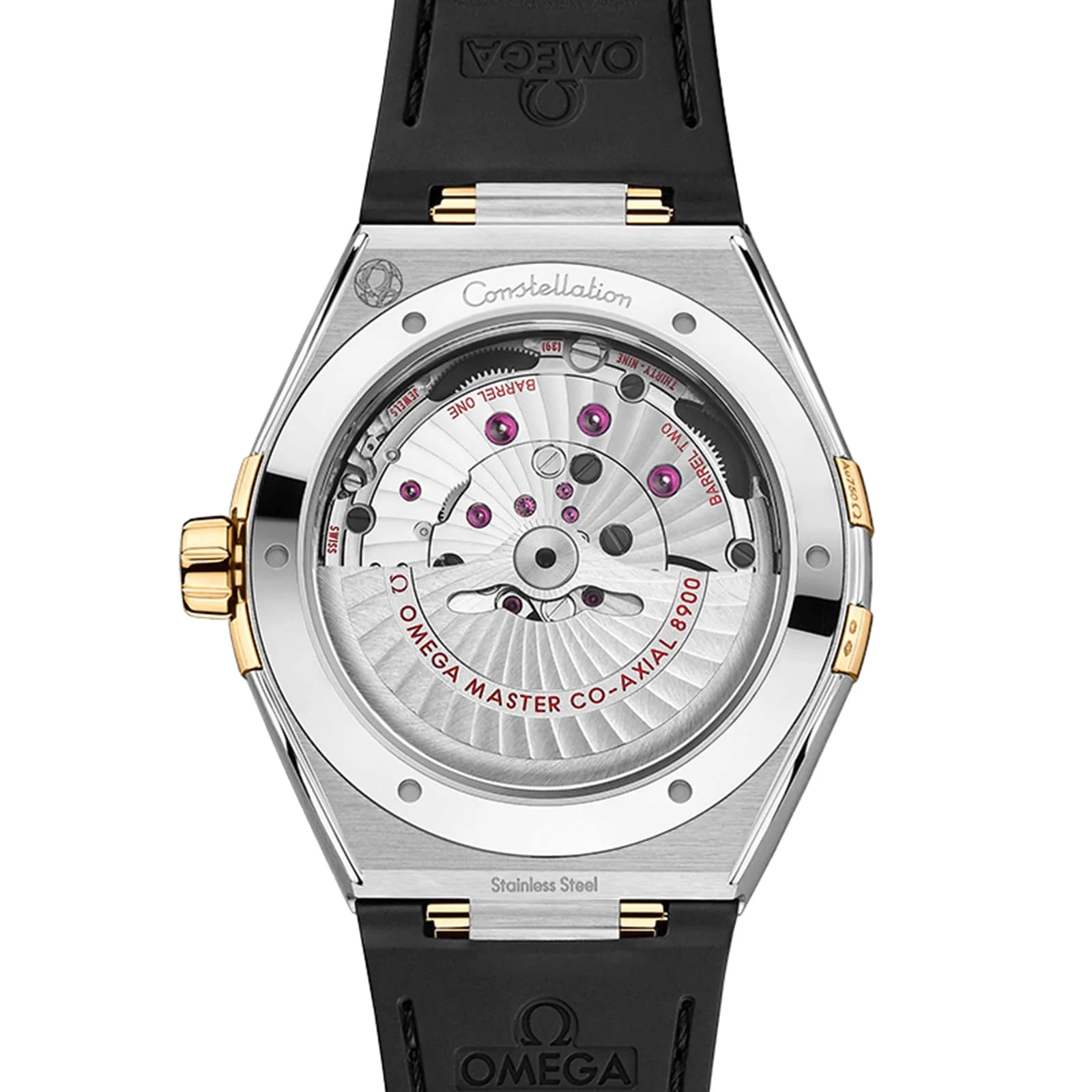 Constellation | 41mm, Two-Tone Steel & 18K Yellow Gold, Leather, Green Dial - Image 2