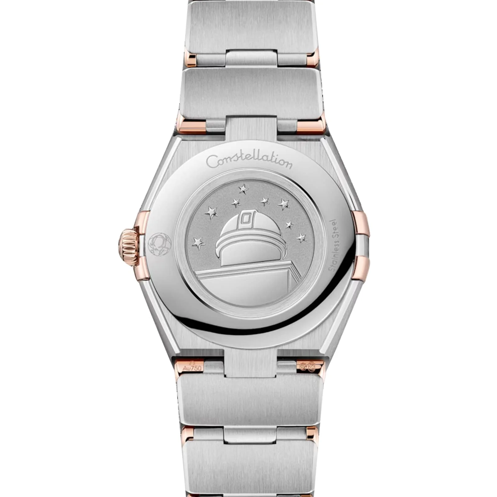 Constellation | 25mm, Two-Tone Steel & 18K Rose Gold, Purple Dial - Image 3