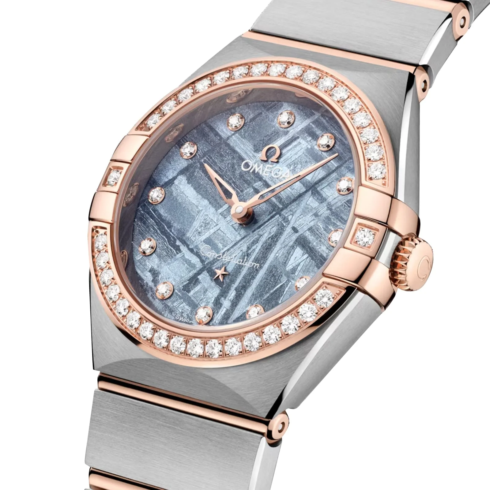 Constellation | 28mm, Two-Tone Steel & 18K Rose Gold, Blue Dial - Image 2