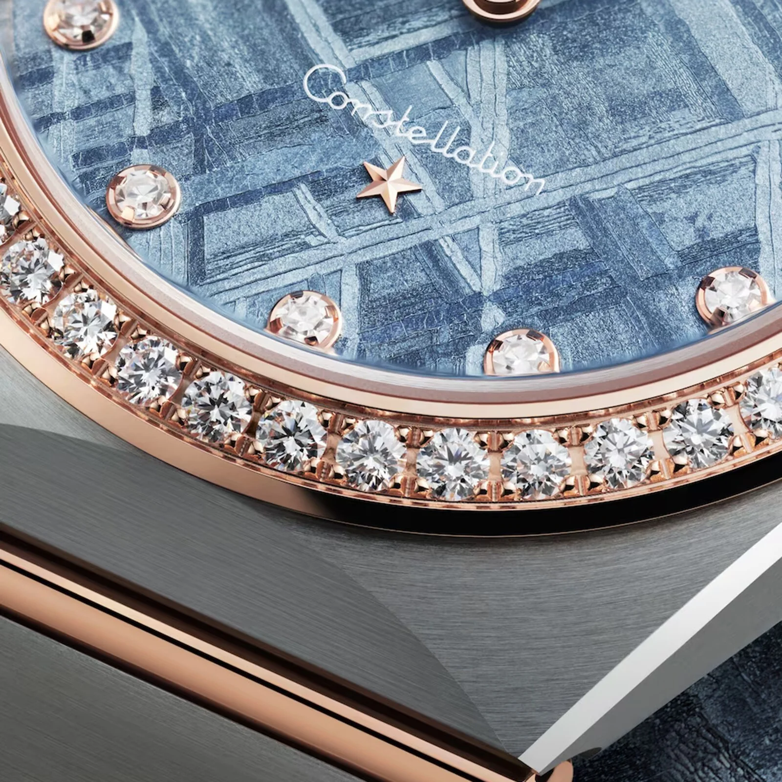 Constellation | 28mm, Two-Tone Steel & 18K Rose Gold, Blue Dial - Image 5