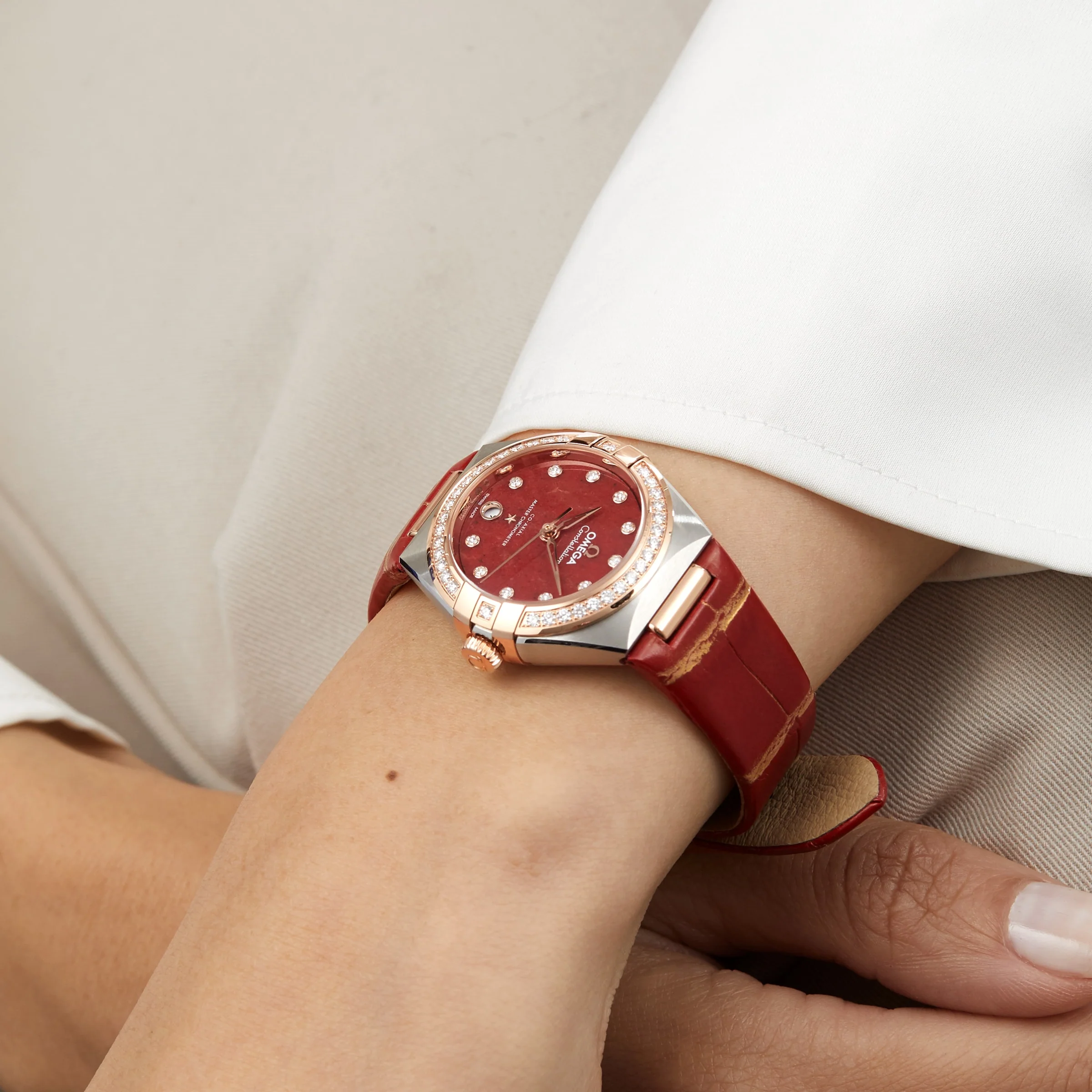 Constellation | 29mm, Leather, Red Dial - Image 7
