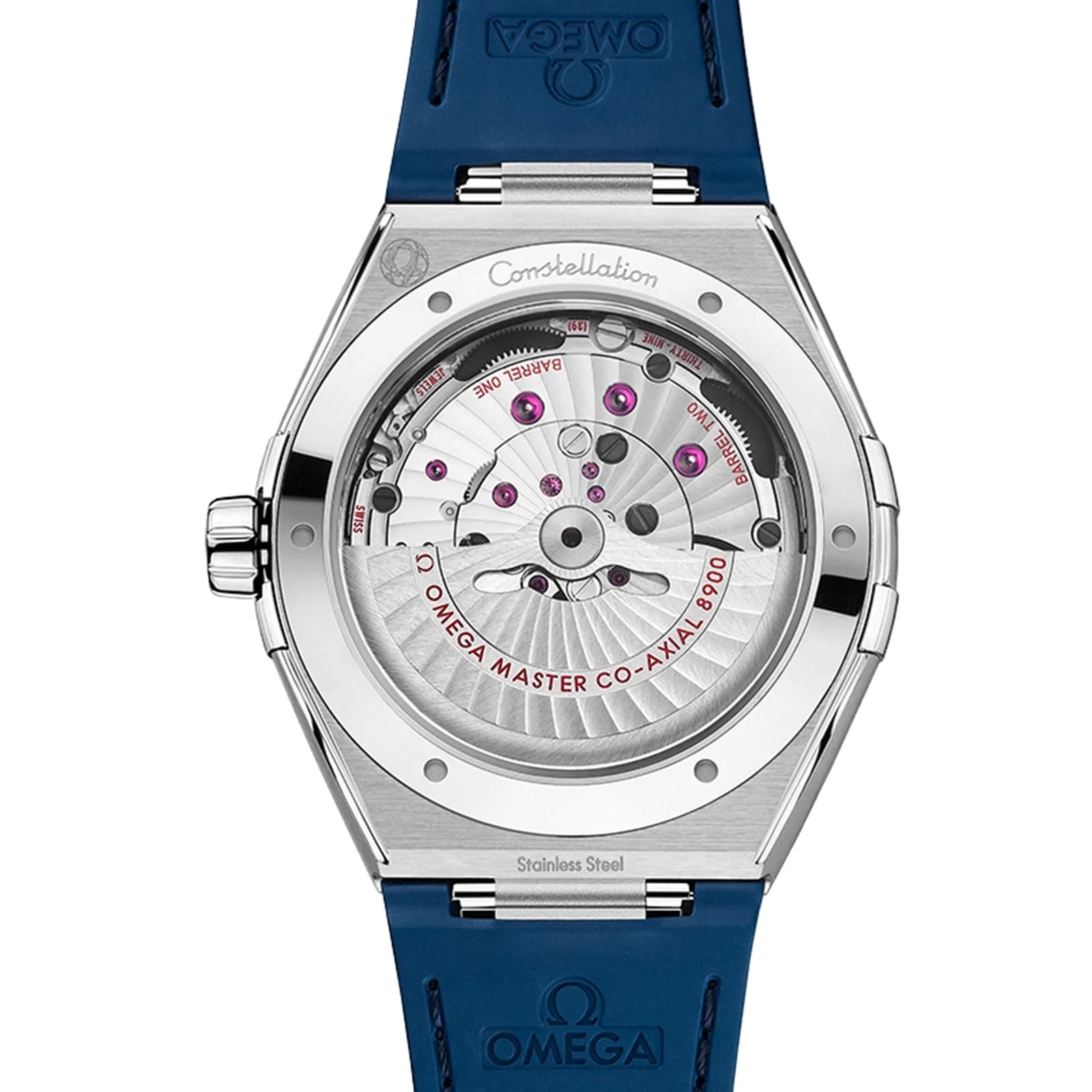 Constellation | 41mm, Steel, Alligator Leather, Blue Dial - Image 2