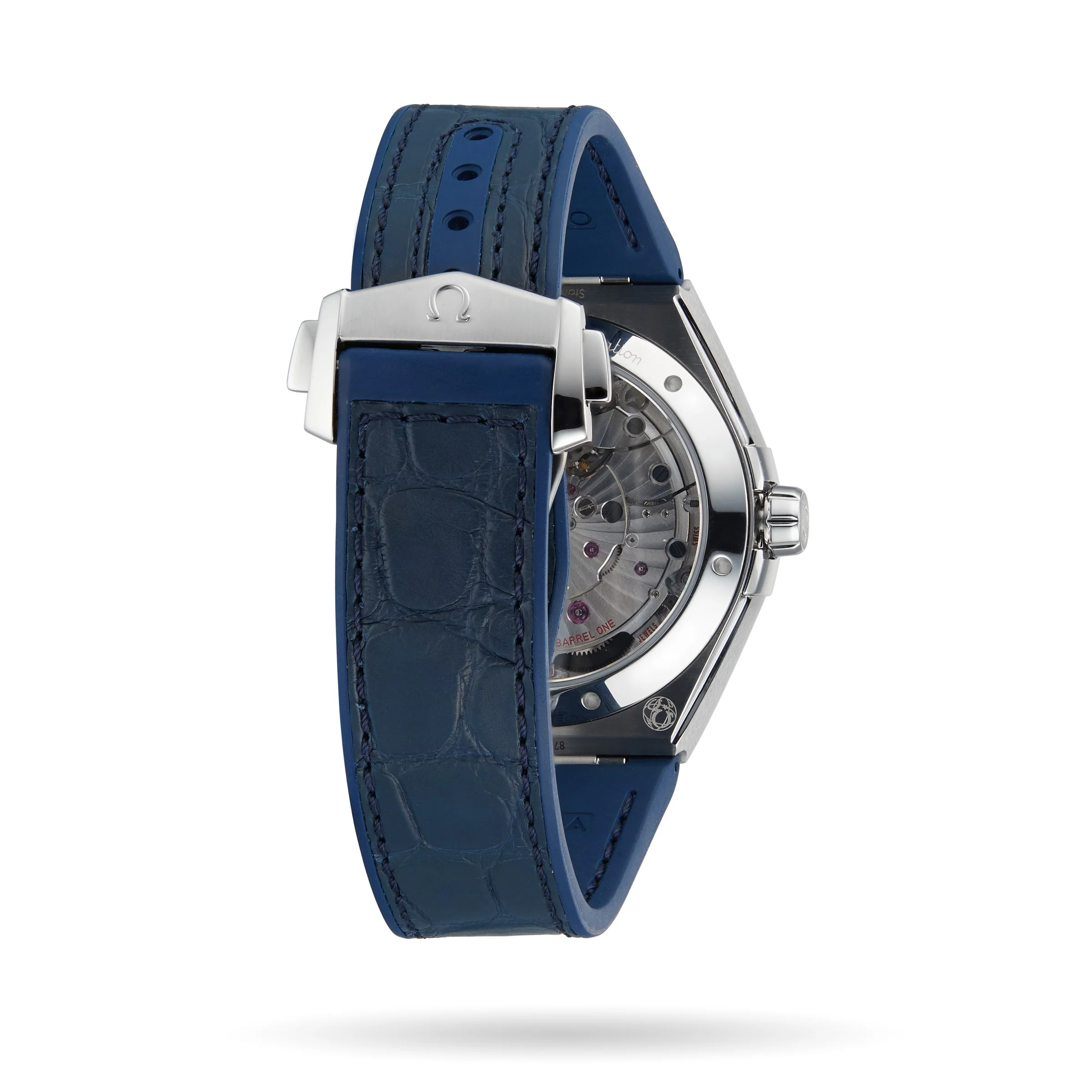 Constellation | 41mm, Steel, Alligator Leather, Blue Dial - Image 4