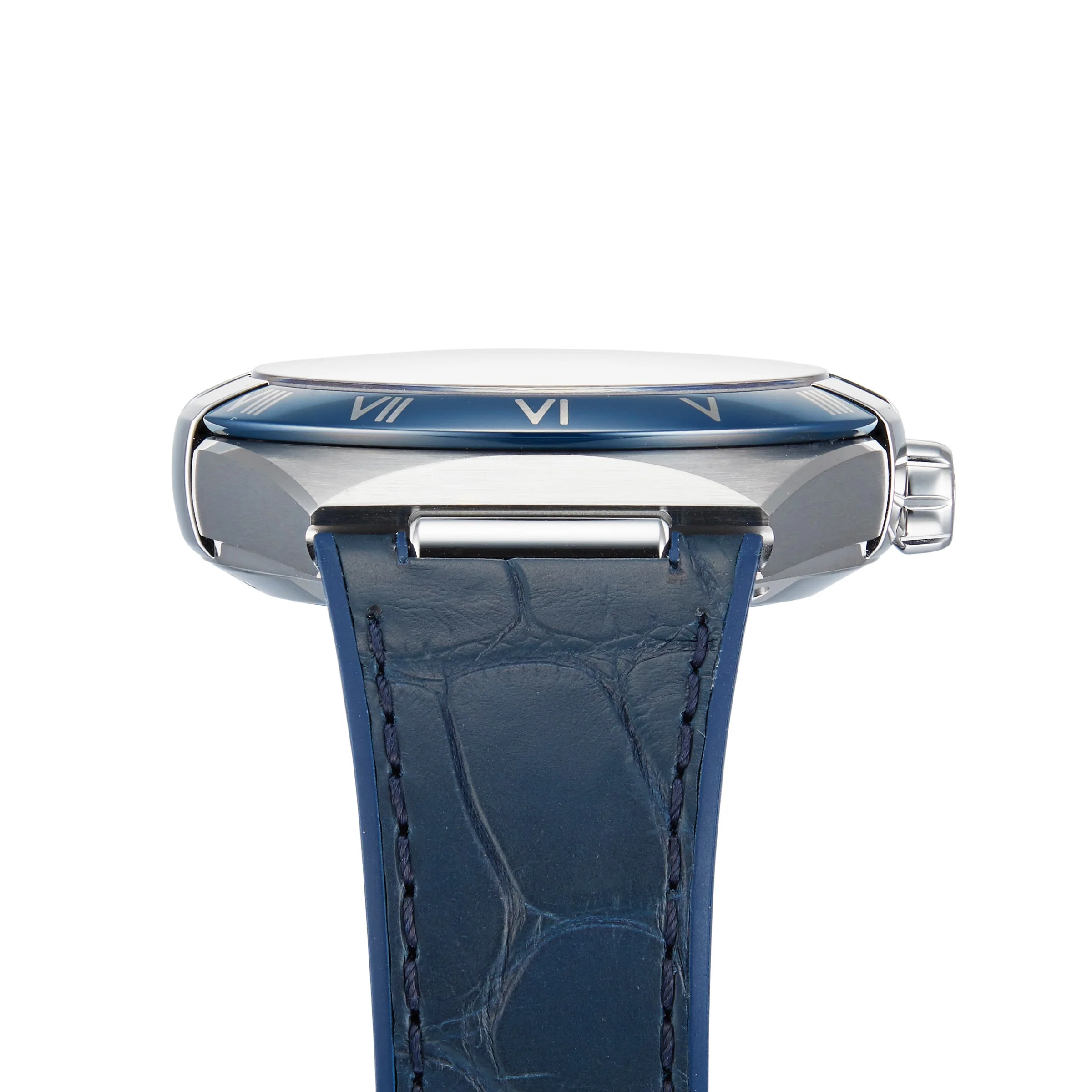 Constellation | 41mm, Steel, Alligator Leather, Blue Dial - Image 5