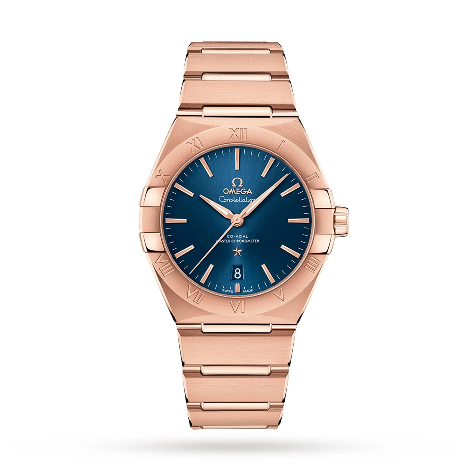 Constellation | 39mm, 18K Rose Gold, Blue Dial
