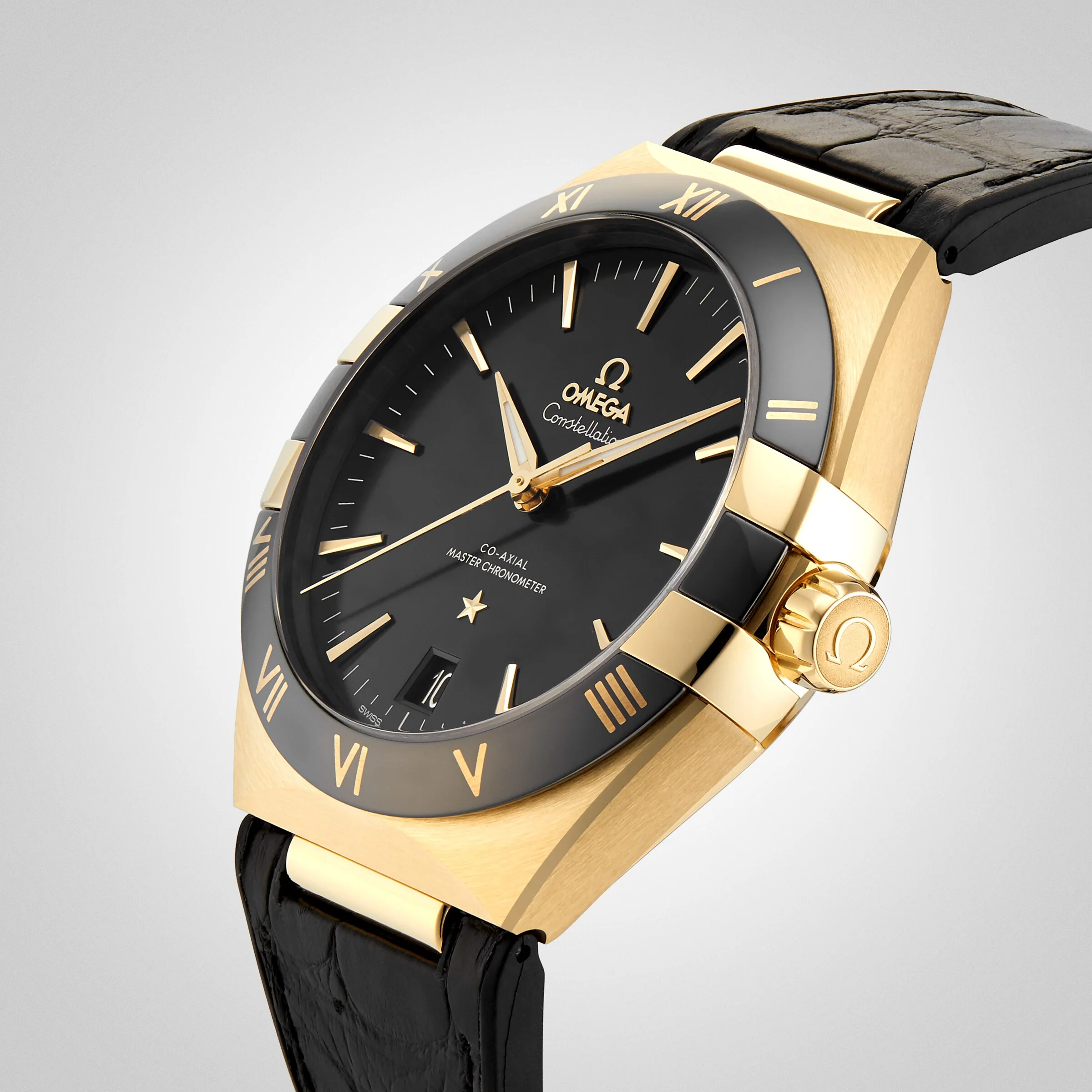 Constellation | 41mm, Alligator Leather, Black Dial - Image 7