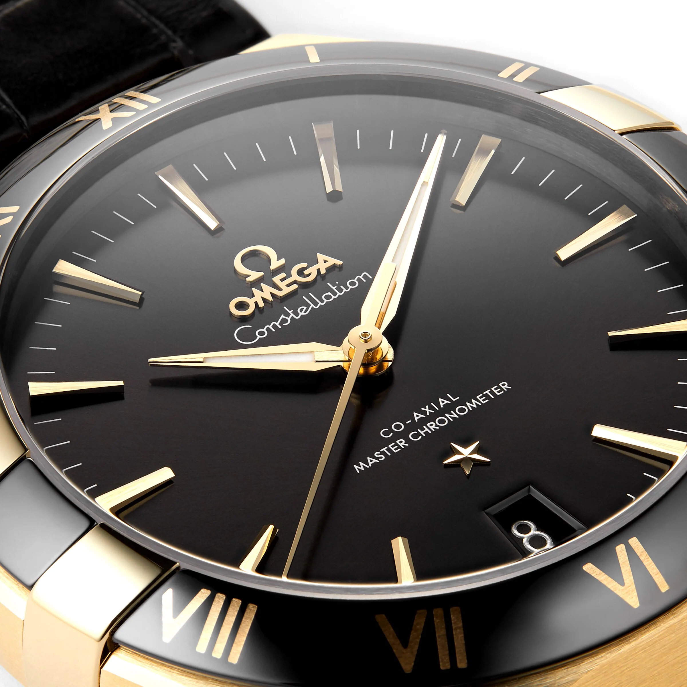 Constellation | 41mm, Alligator Leather, Black Dial - Image 8
