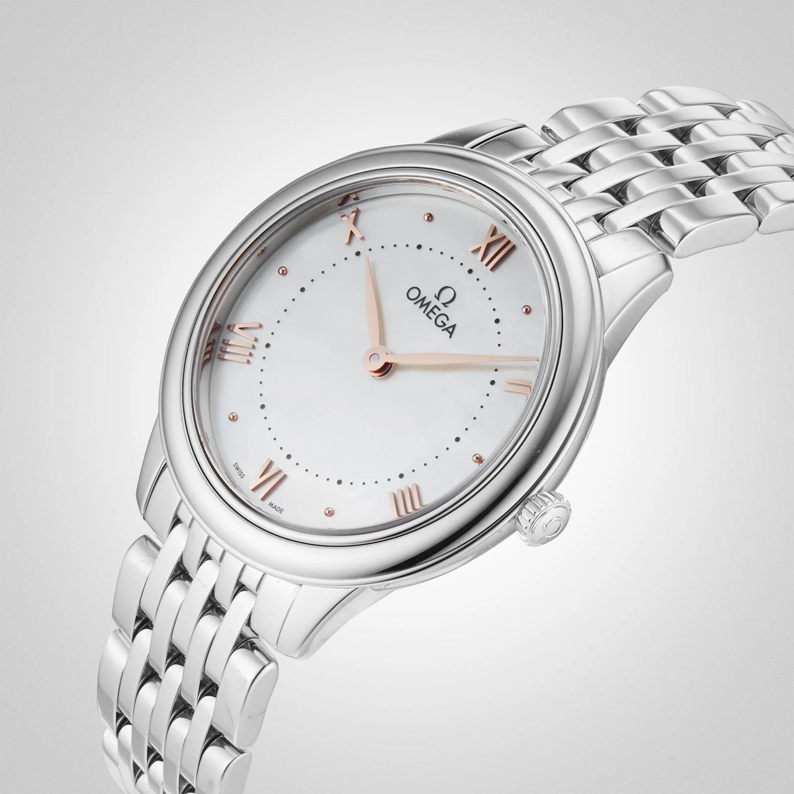 De Ville Prestige | 30mm, Steel, White Dial - Image 5