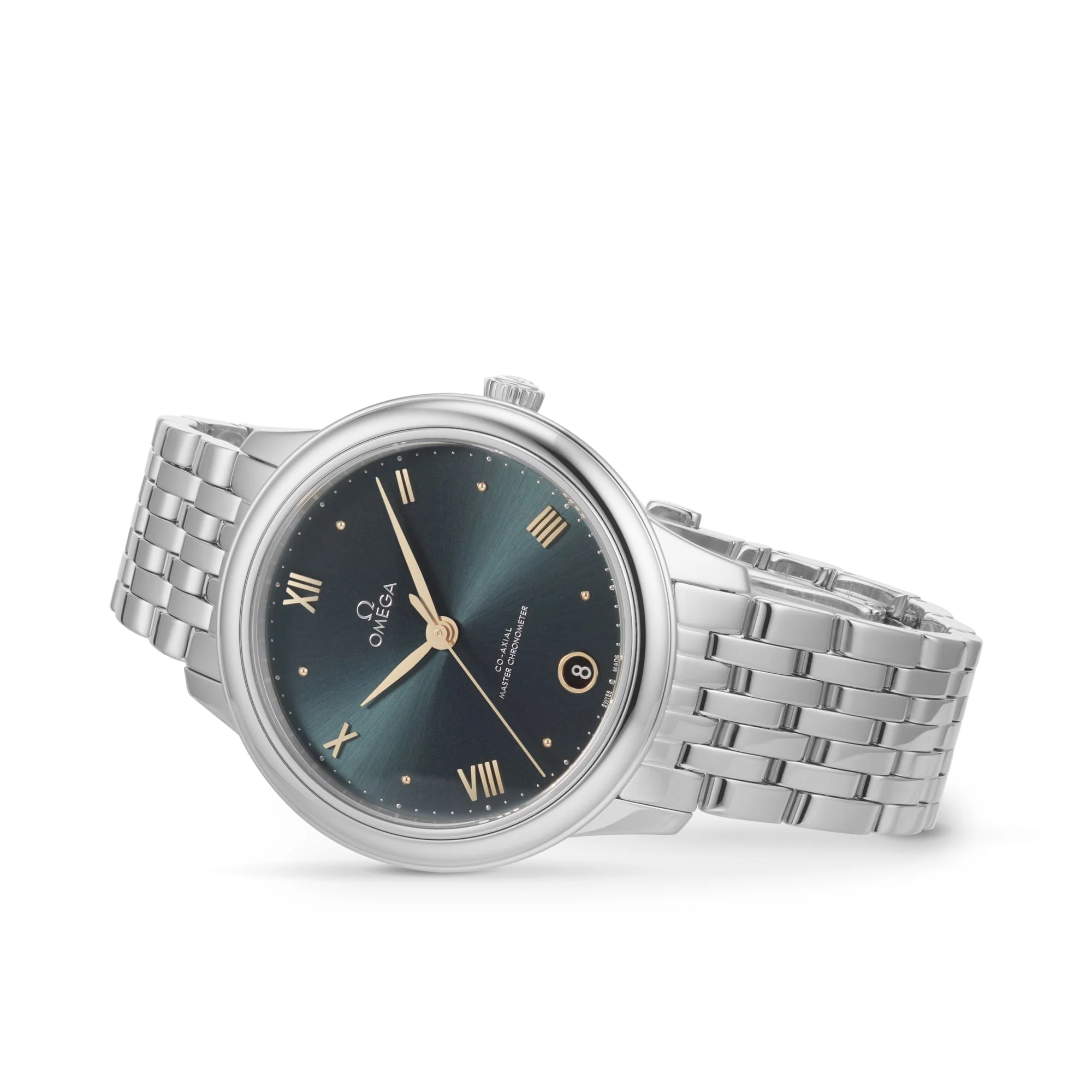 De Ville Prestige | 34mm, Steel, Green Dial - Image 3