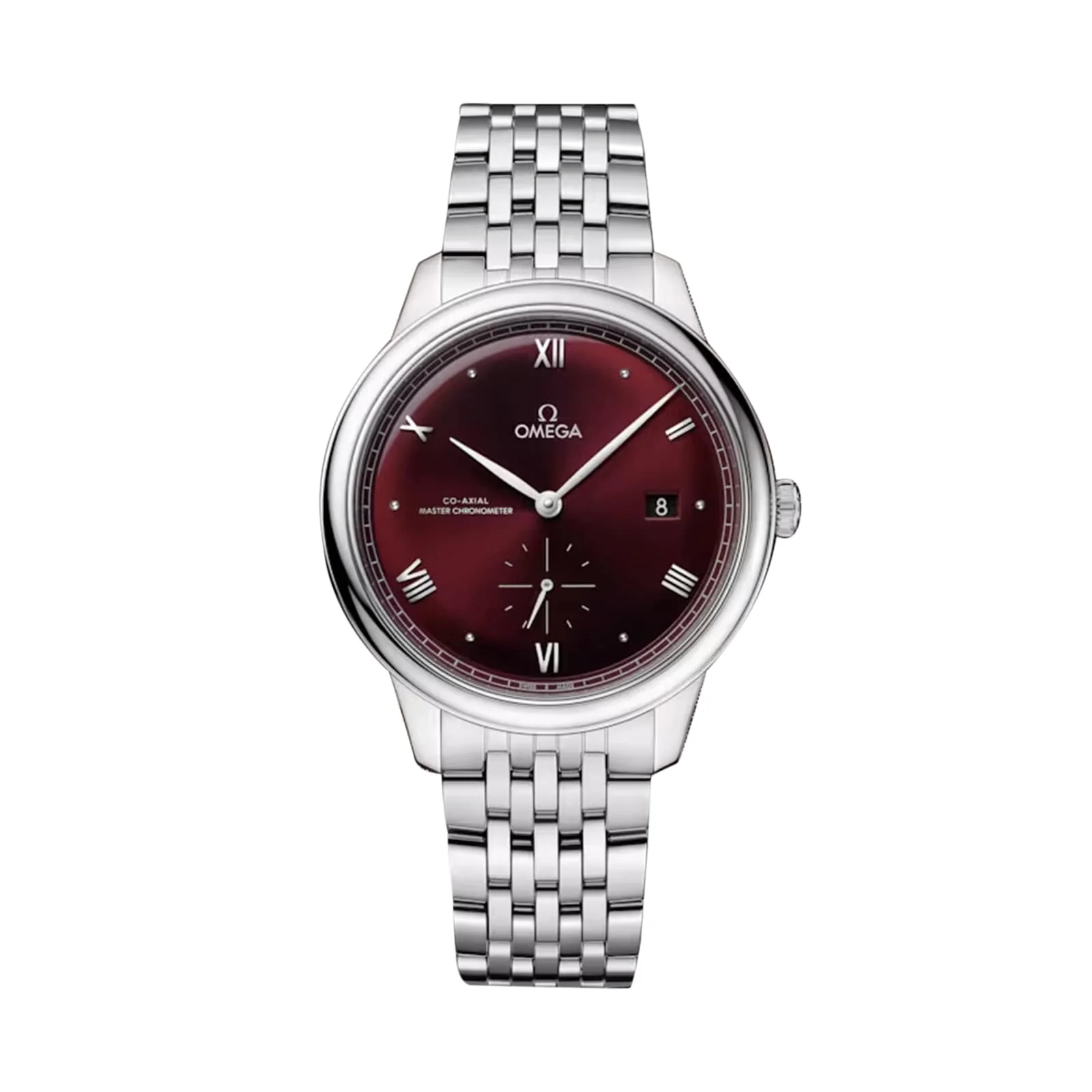 De Ville Prestige | 41mm, Steel, Red Dial