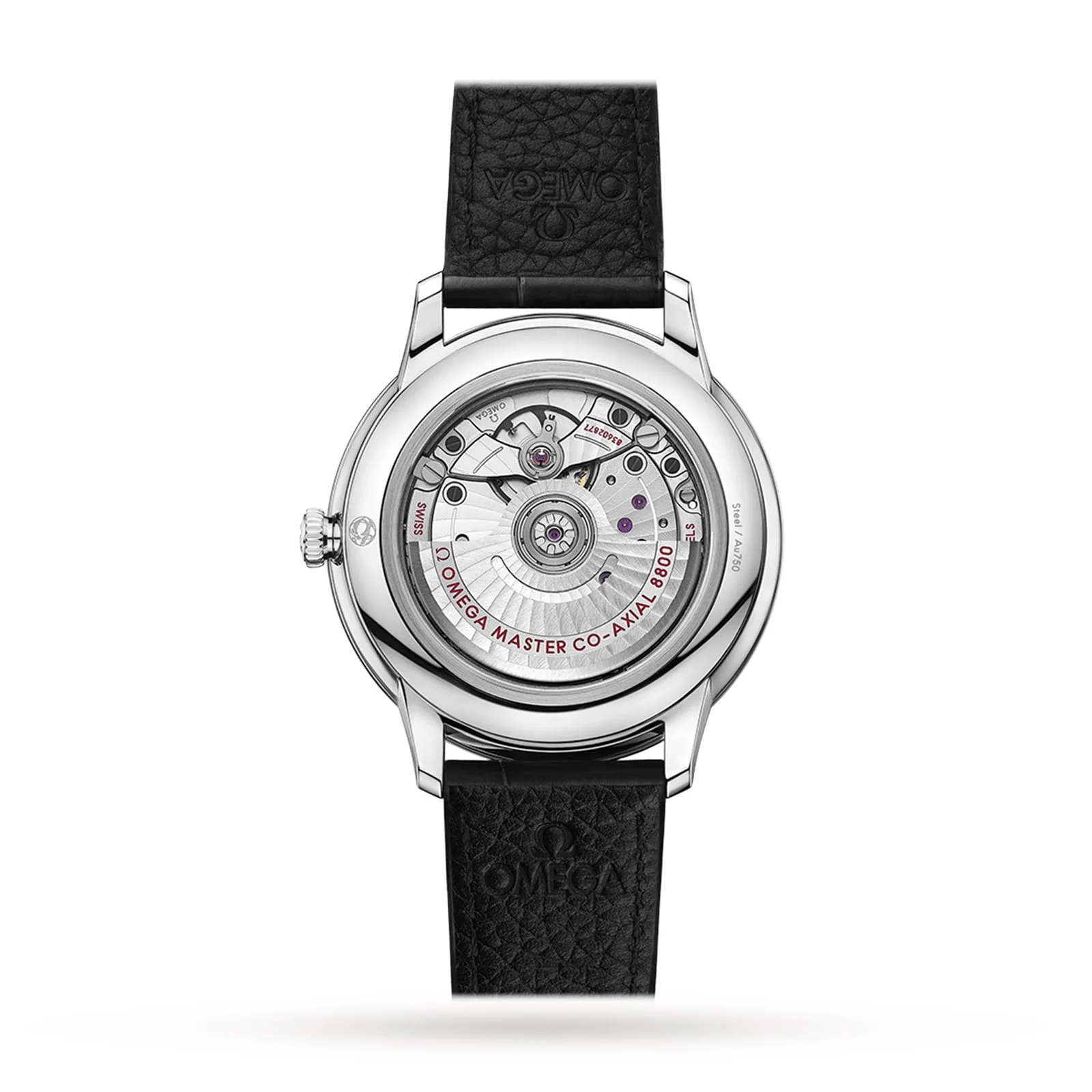 De Ville Prestige | 40mm, Steel, Alligator Leather, Black Dial - Image 2