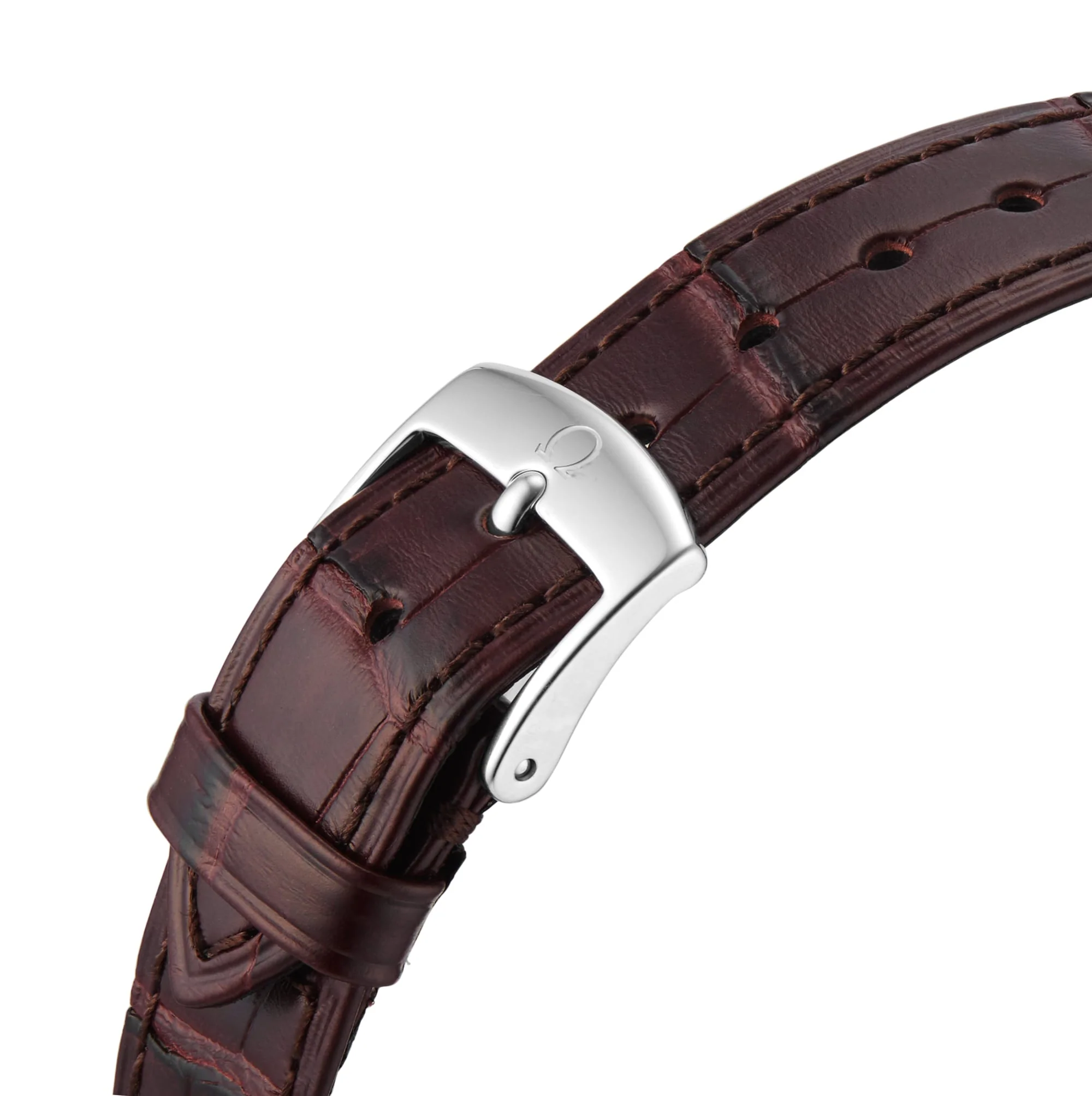 De Ville Prestige | 41mm, Steel, Alligator Leather, Red Dial - Image 7