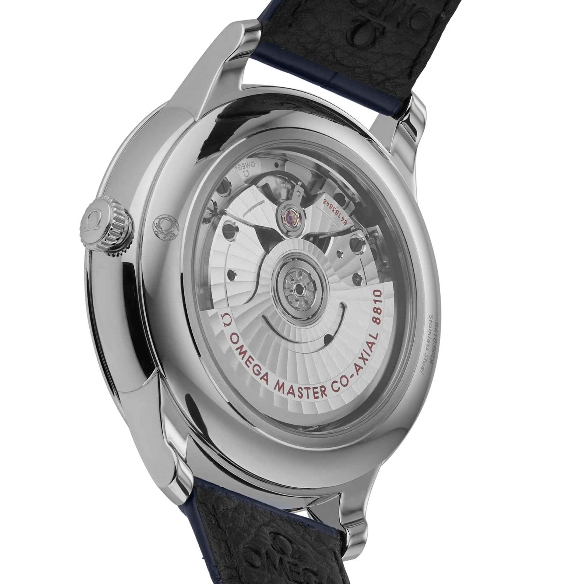De Ville Prestige | 41mm, Steel, Alligator Leather, Ice Blue Dial - Image 5