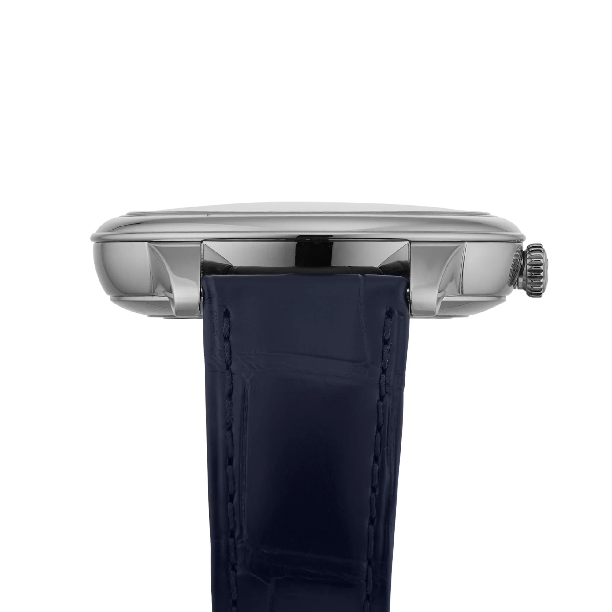 De Ville Prestige | 41mm, Steel, Alligator Leather, Ice Blue Dial - Image 6