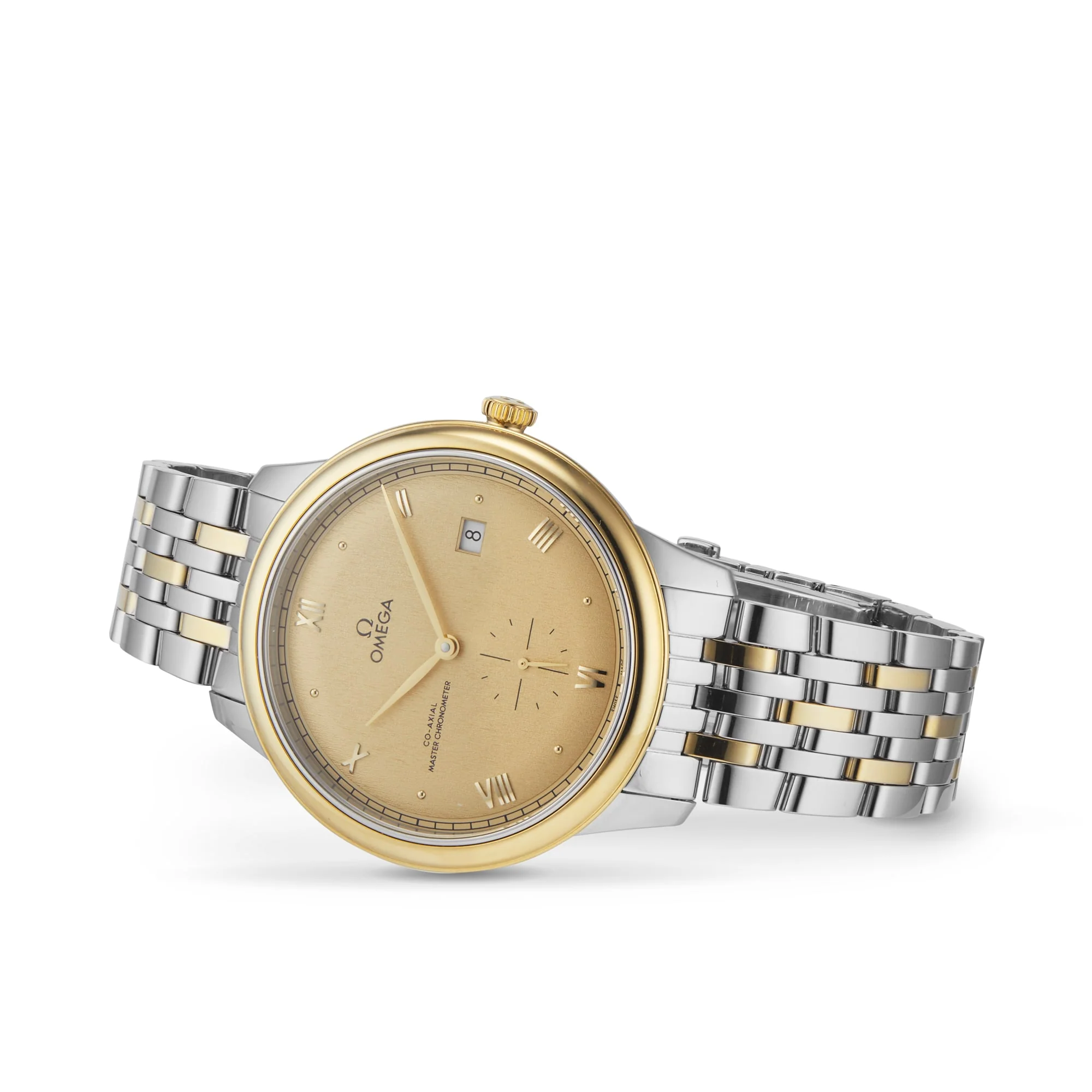 De Ville Prestige | 41mm, Two-Tone Steel & 18K Yellow Gold, Silver Dial - Image 3