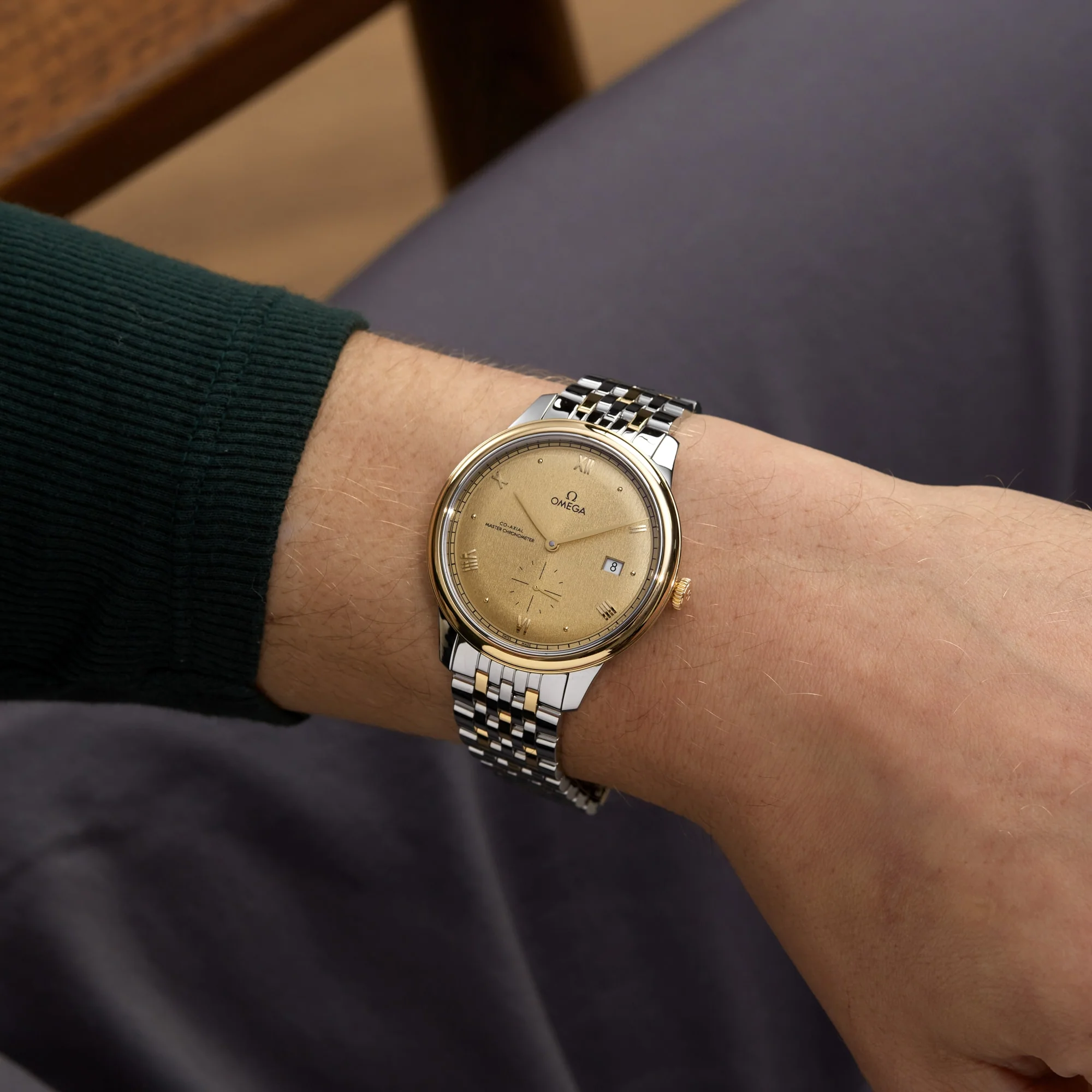De Ville Prestige | 41mm, Two-Tone Steel & 18K Yellow Gold, Silver Dial - Image 7